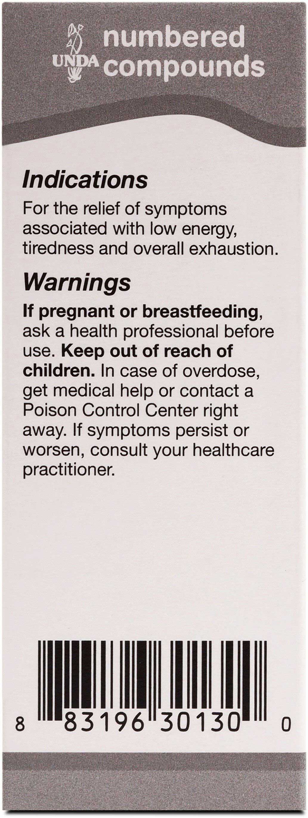 UNDA #18 Ingredients