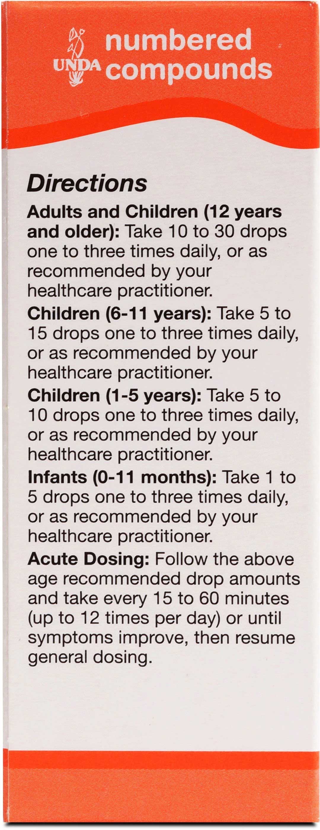 UNDA #210 Ingredients