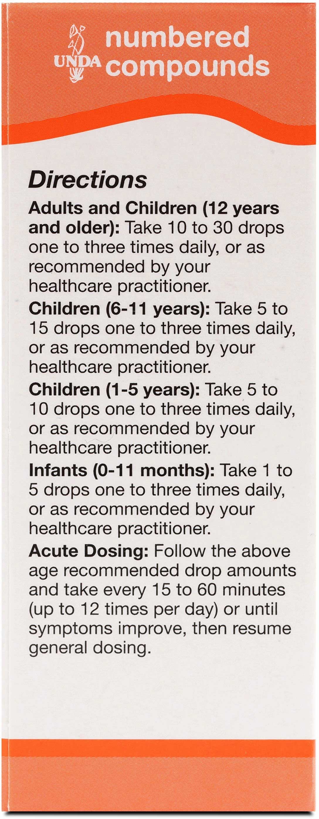 UNDA #228 Ingredients