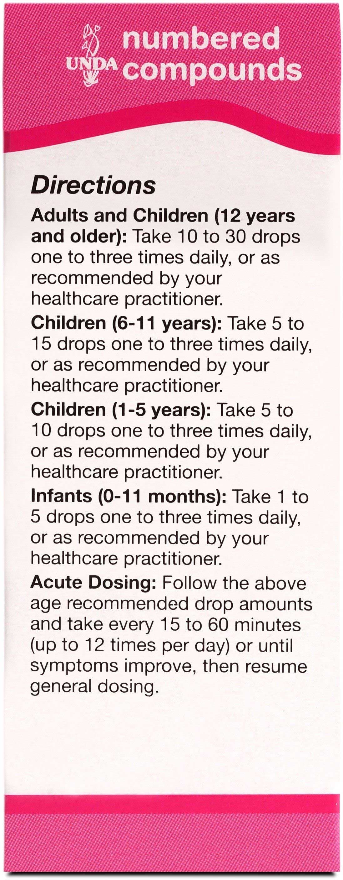 UNDA #25 Ingredients