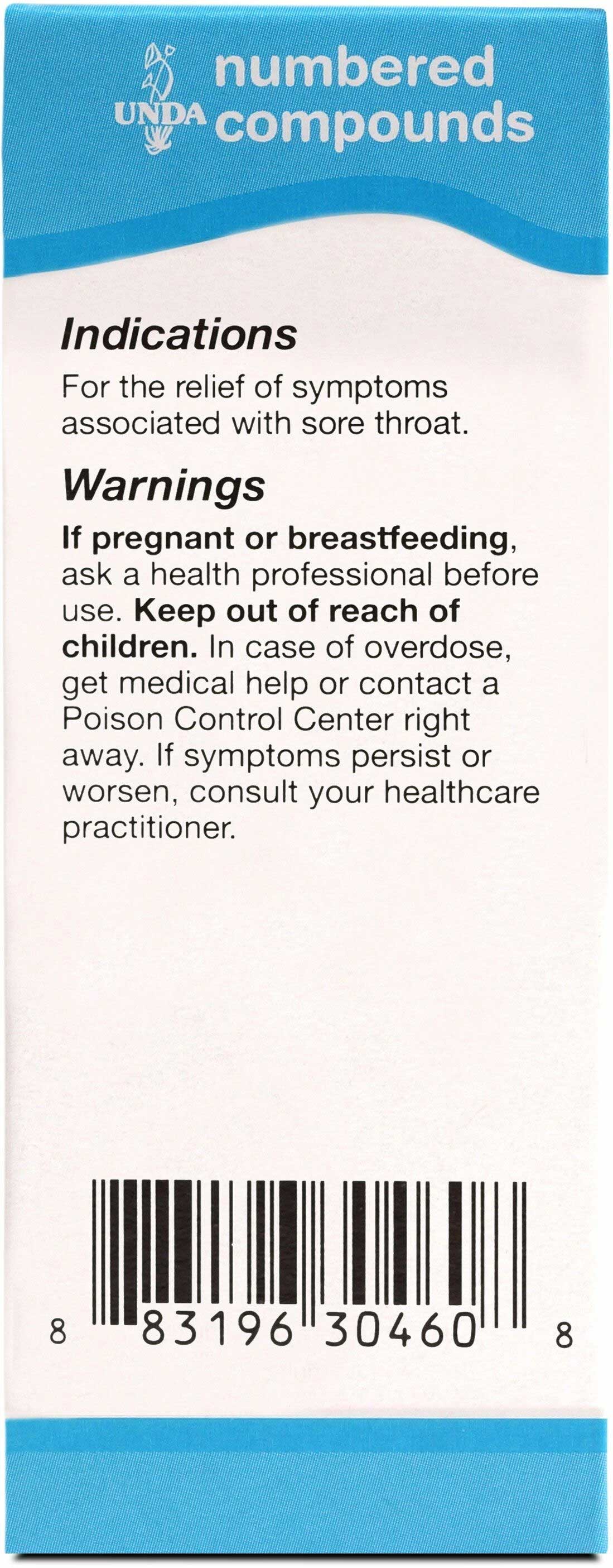 UNDA #312 Ingredients