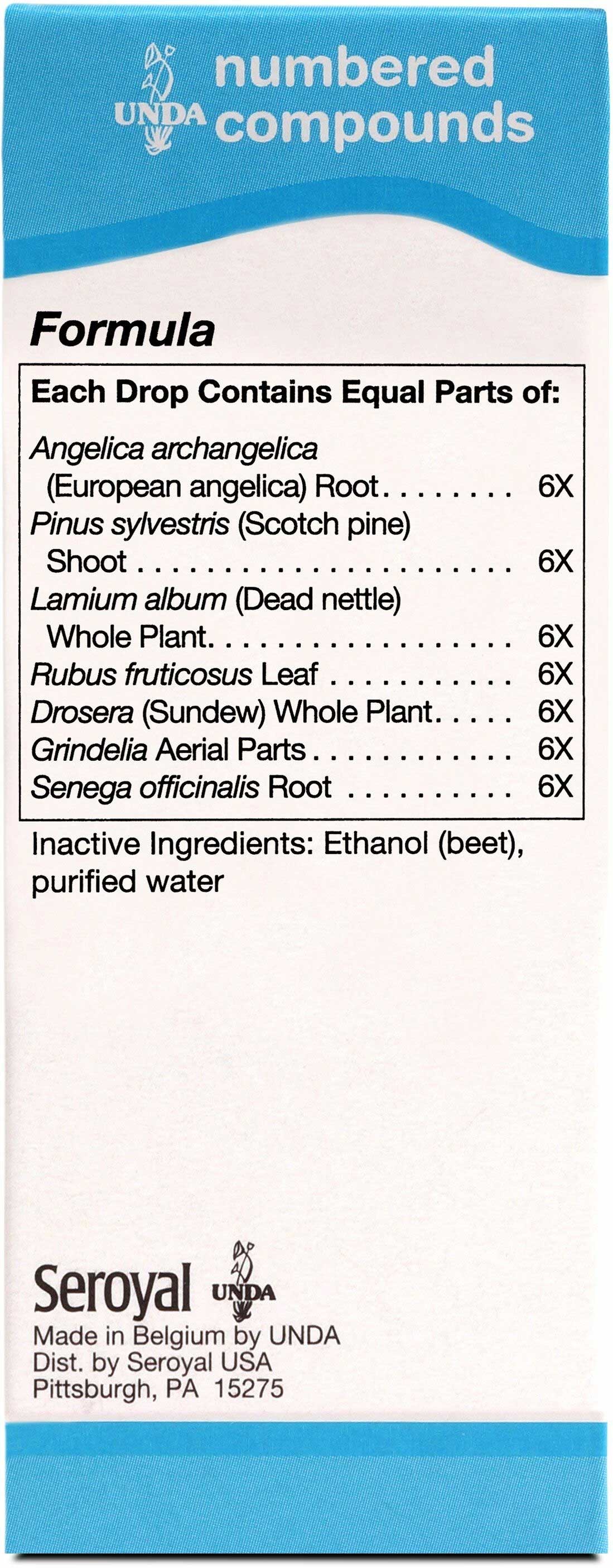 UNDA #312 Ingredients