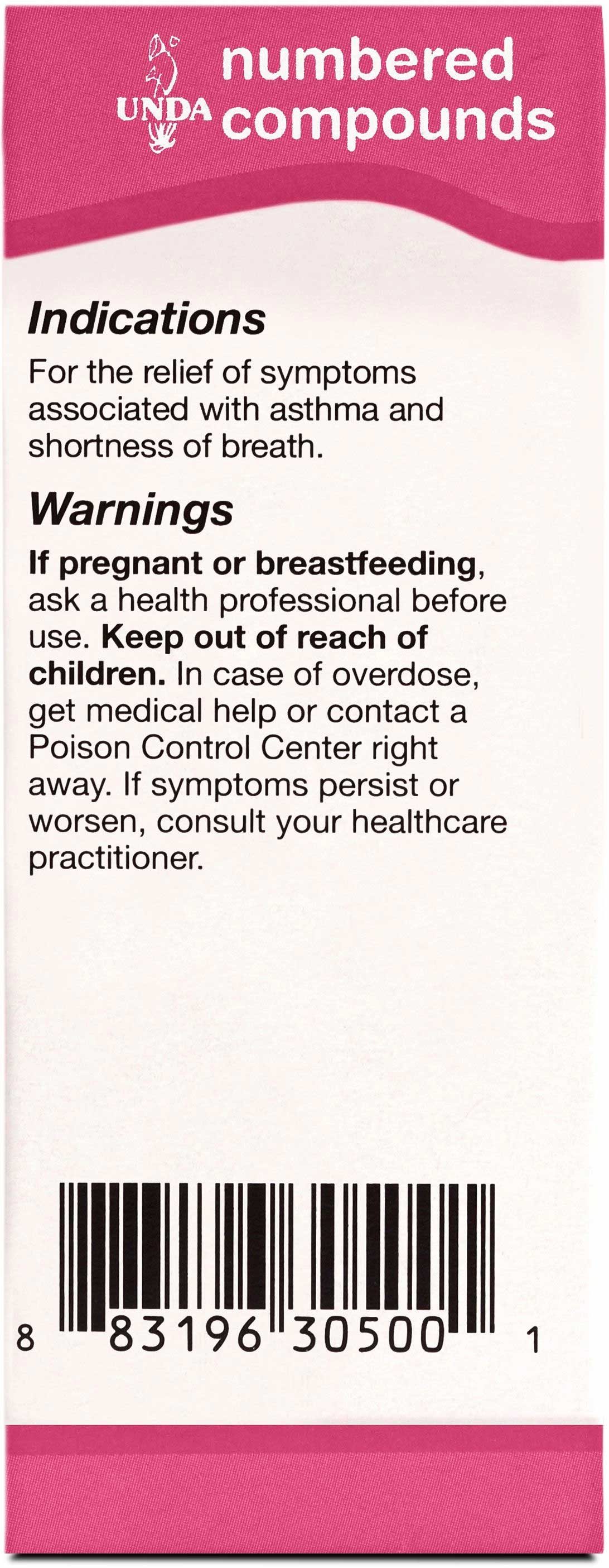 UNDA #35 Ingredients