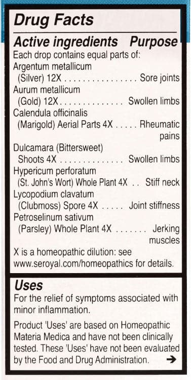 UNDA #37 Ingredients