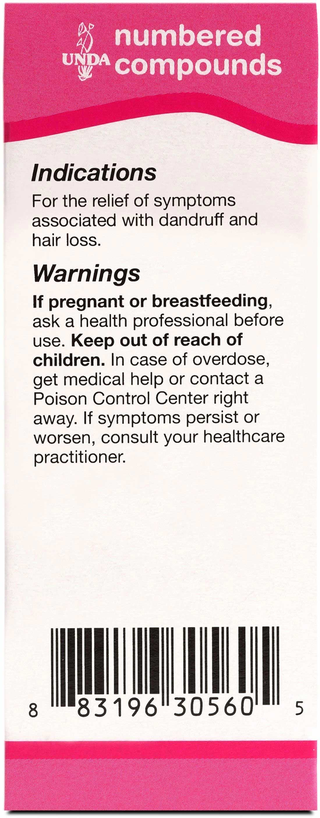 UNDA #40 Ingredients