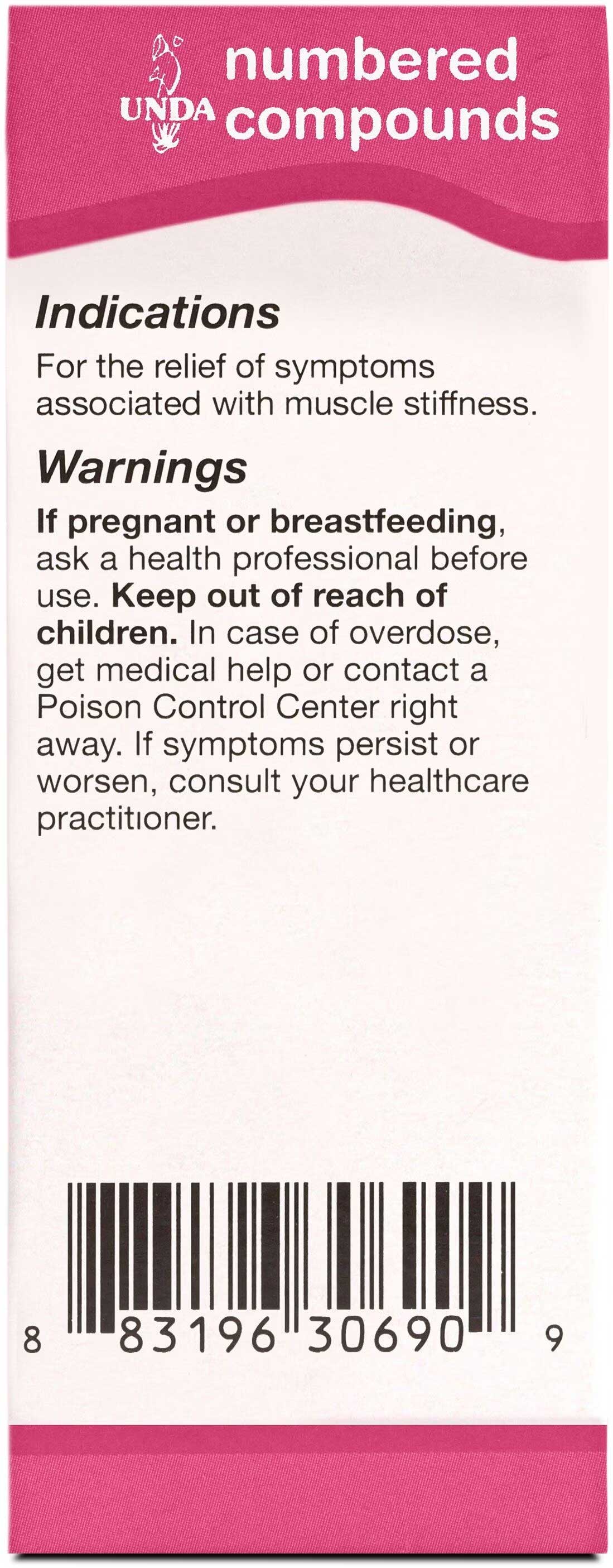 UNDA #600 Ingredients