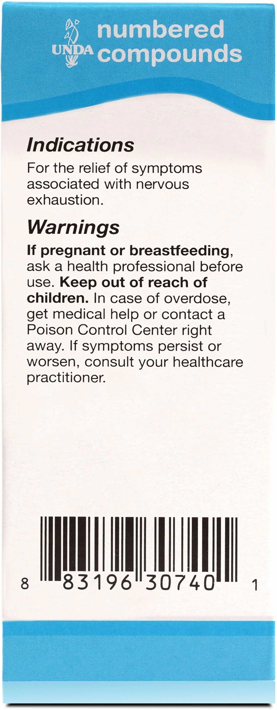 UNDA #76 Ingredients