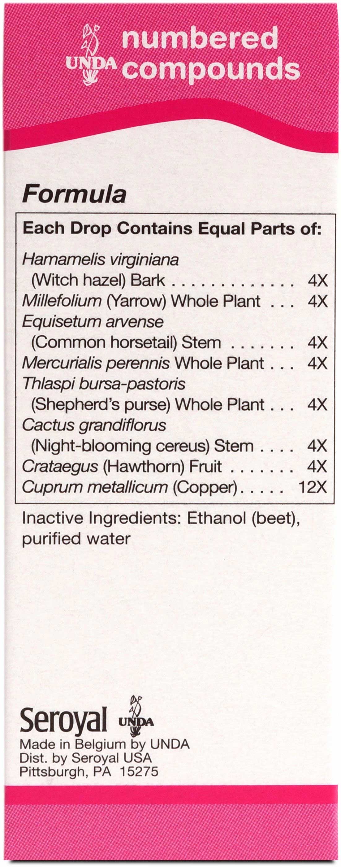 UNDA #8 Ingredients