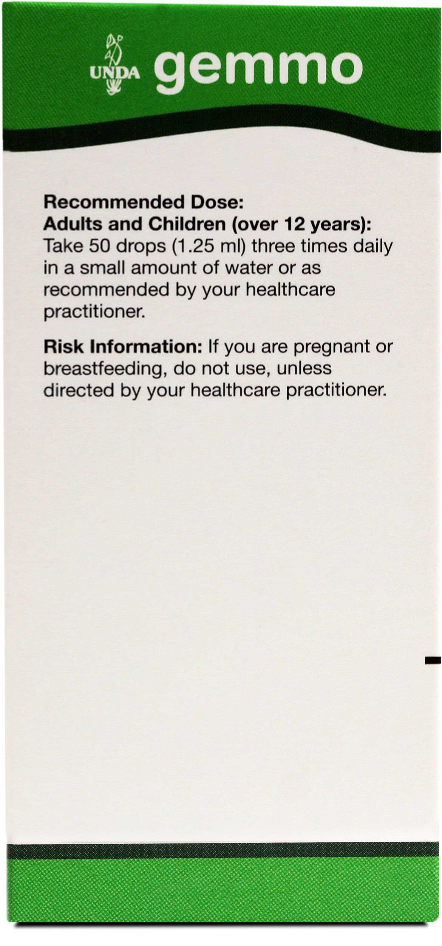 UNDA Cedrus Libani Ingredients