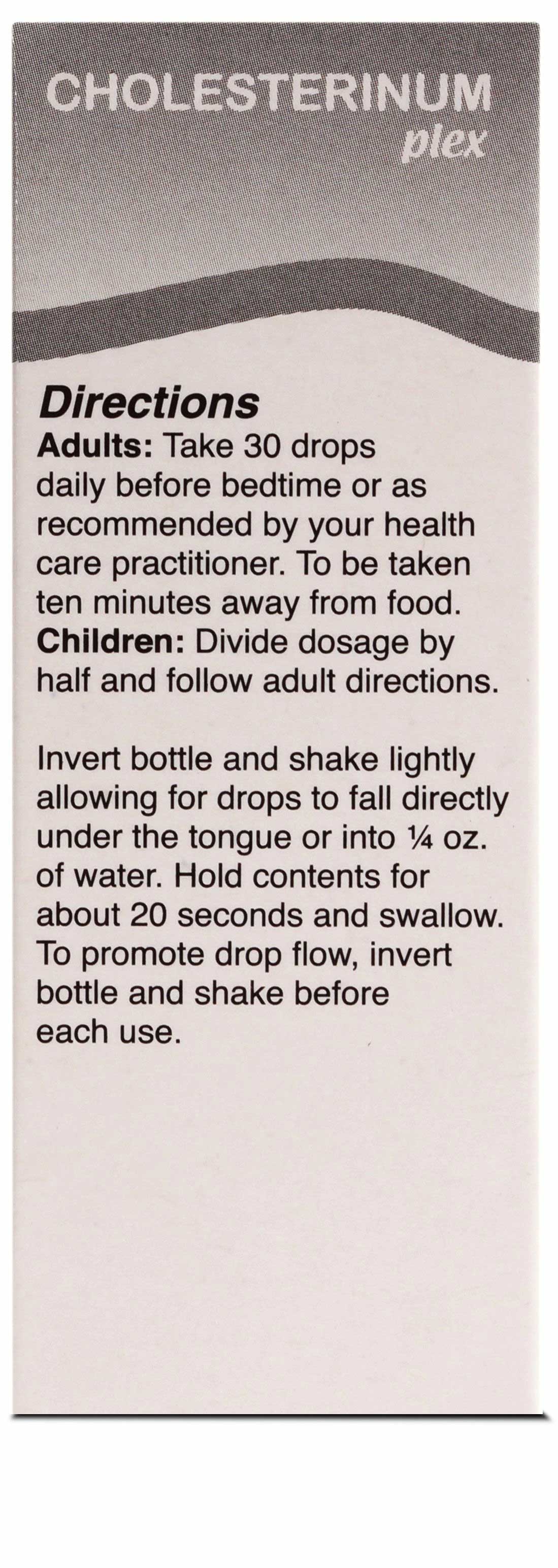 UNDA Cholesterinum Plex Ingredients