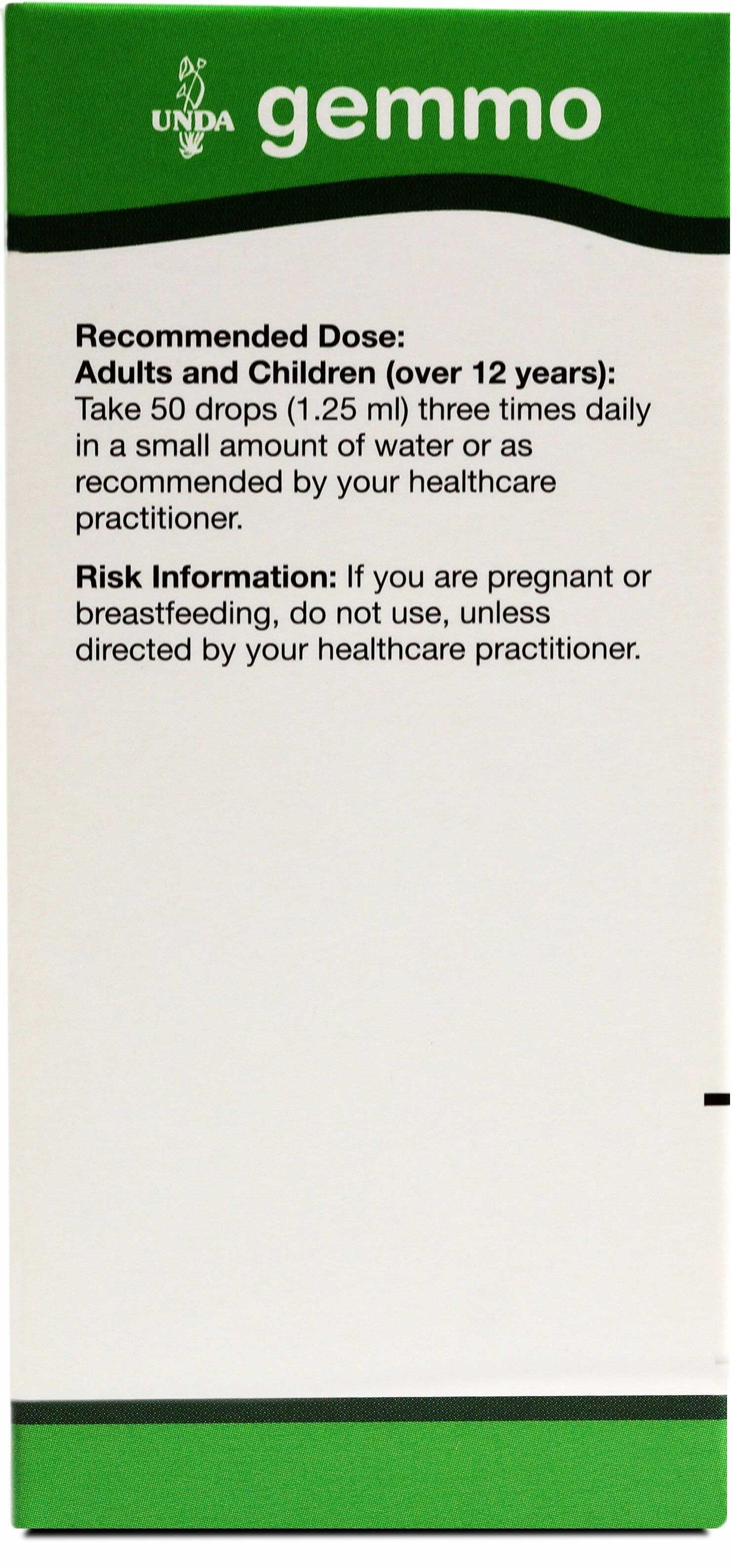 UNDA Juglans Regia Ingredients