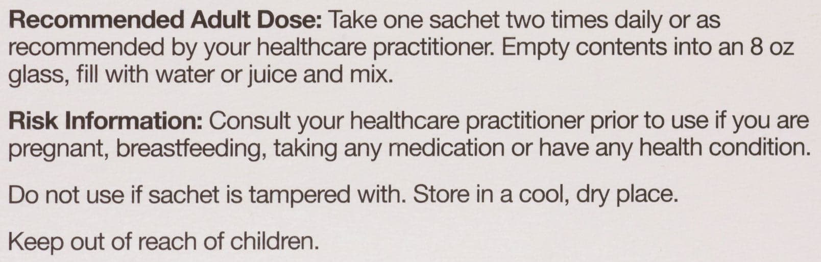 UNDA Magnelevures Ingredients