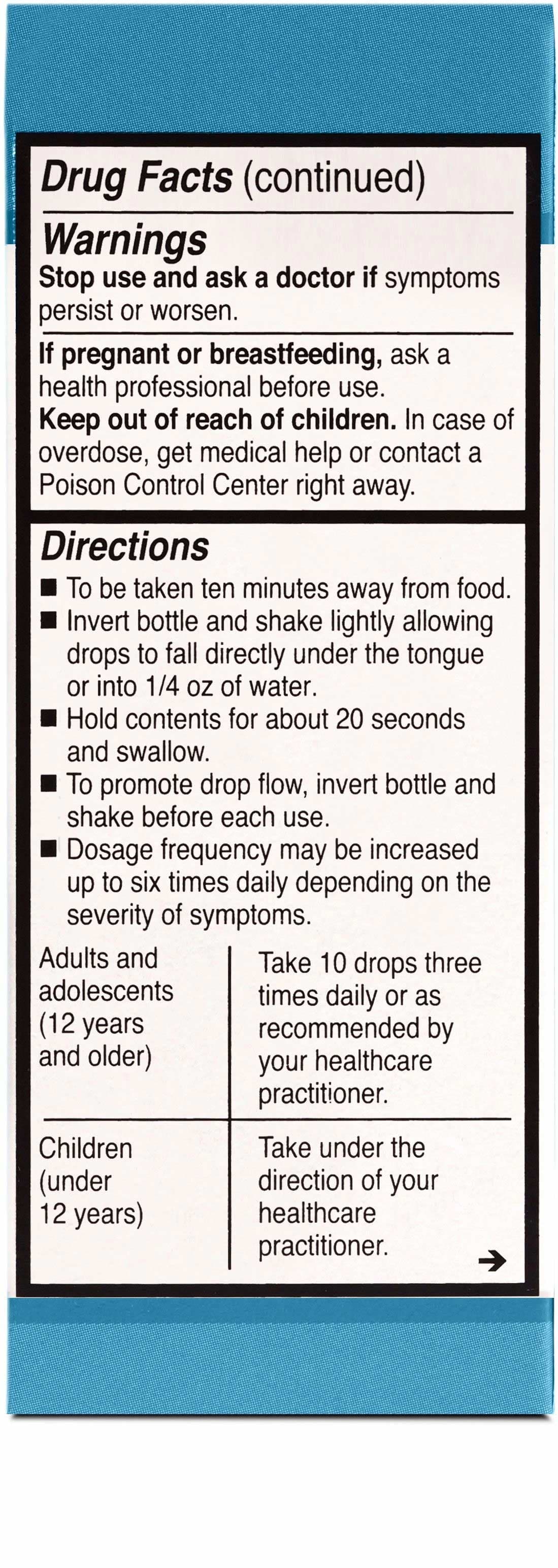 UNDA Passiflora Plex Ingredients