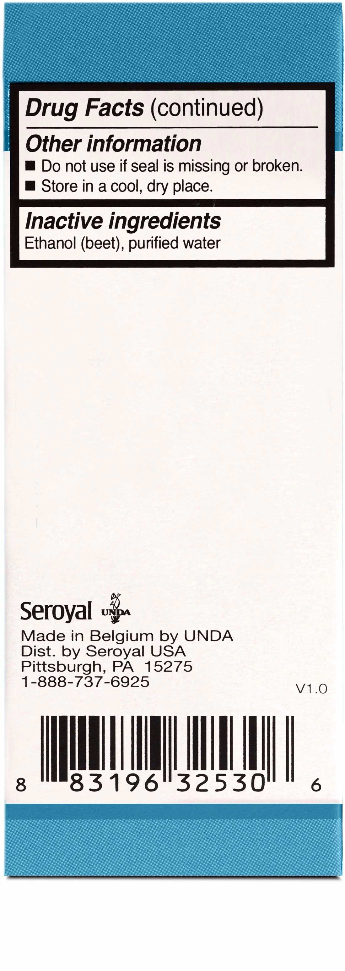 UNDA Passiflora Plex Ingredients