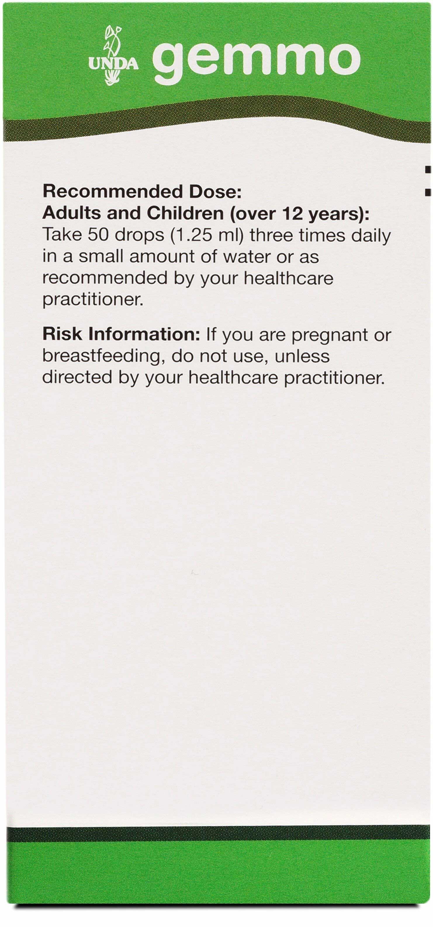 UNDA Quercus Pedunculata Ingredients