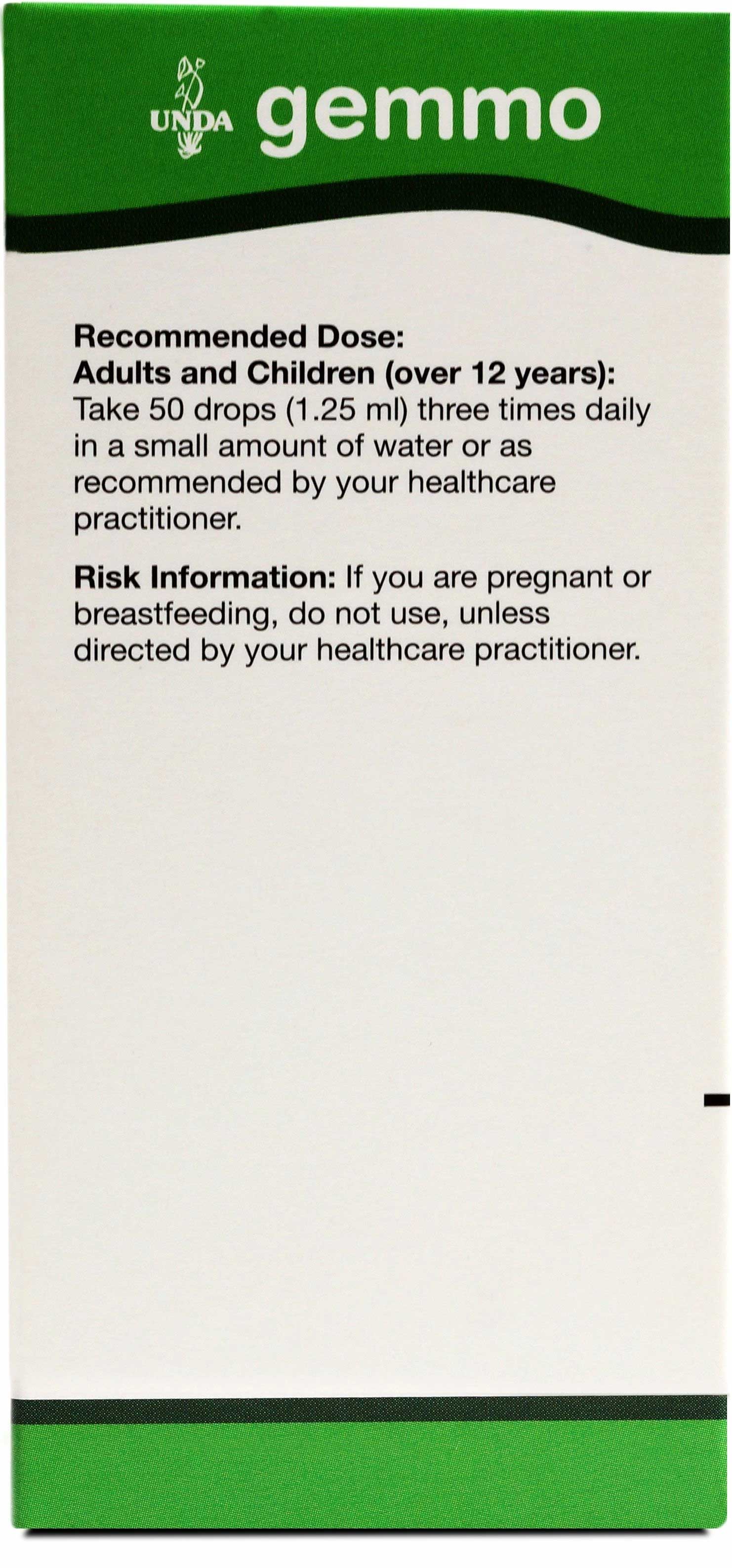 UNDA Rosmarinus Officinalis Ingredients