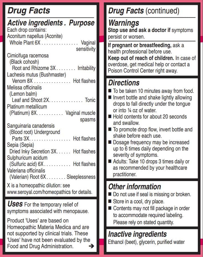 UNDA Sepia Plex Ingredients