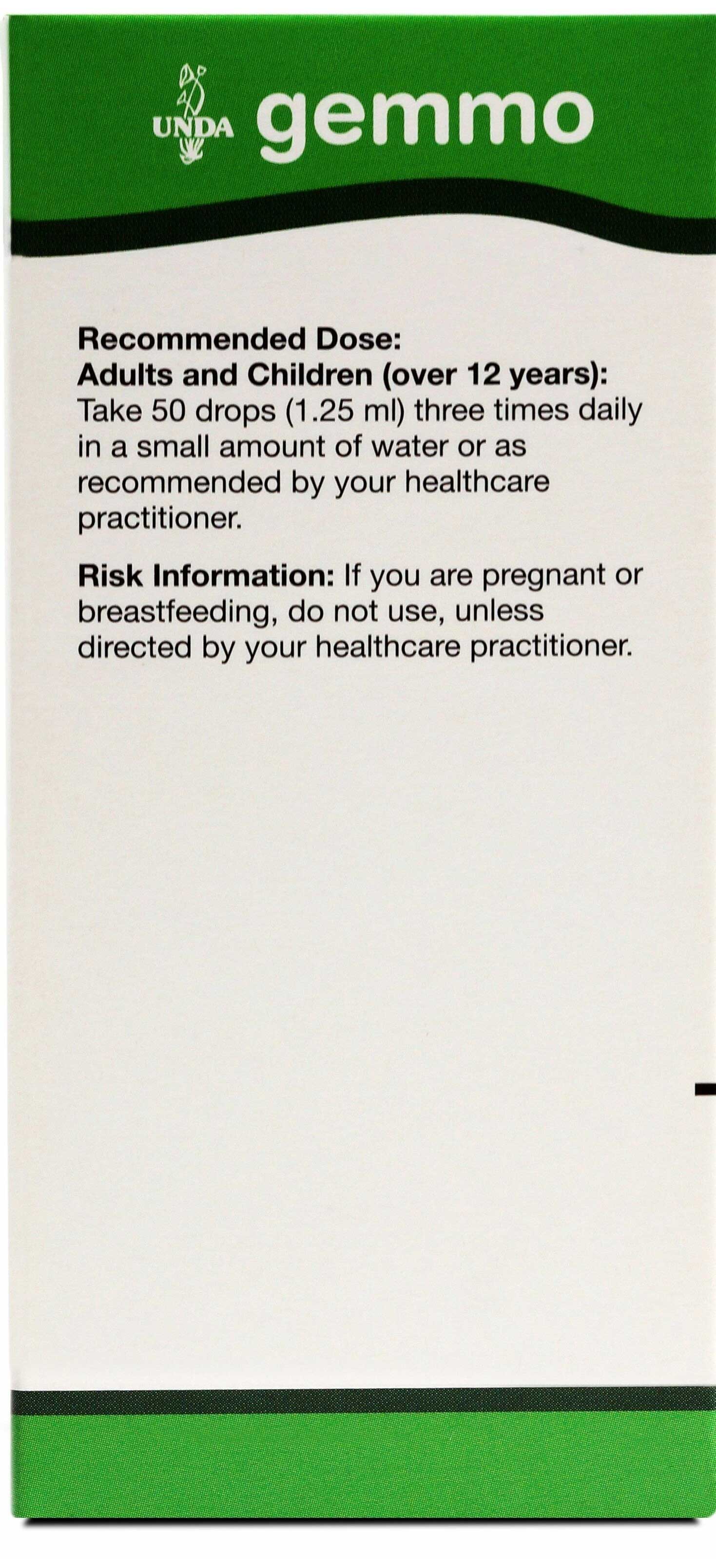 UNDA Sequoia Gigantea Ingredients