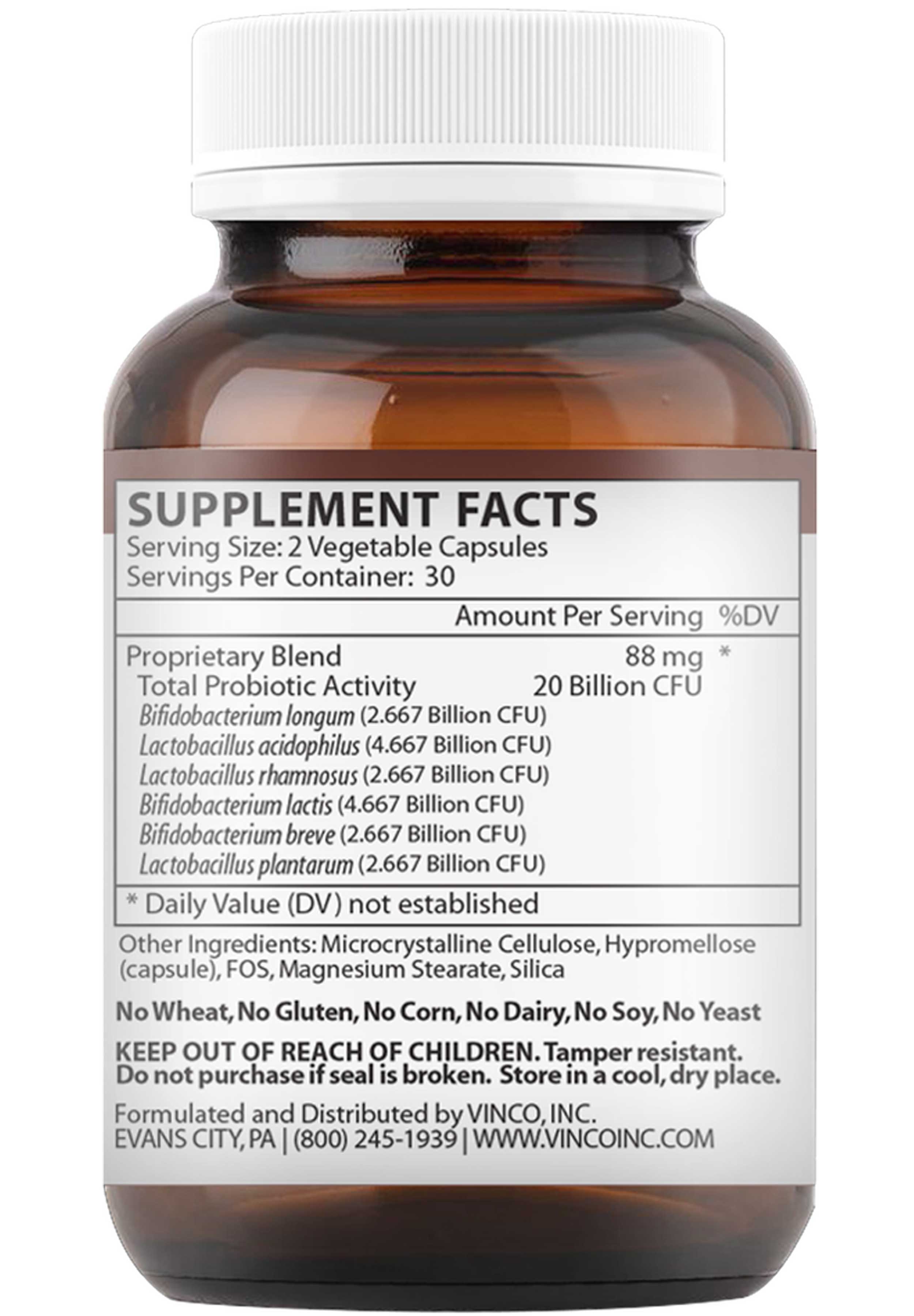 Vinco ProBiotic Multi Ingredients