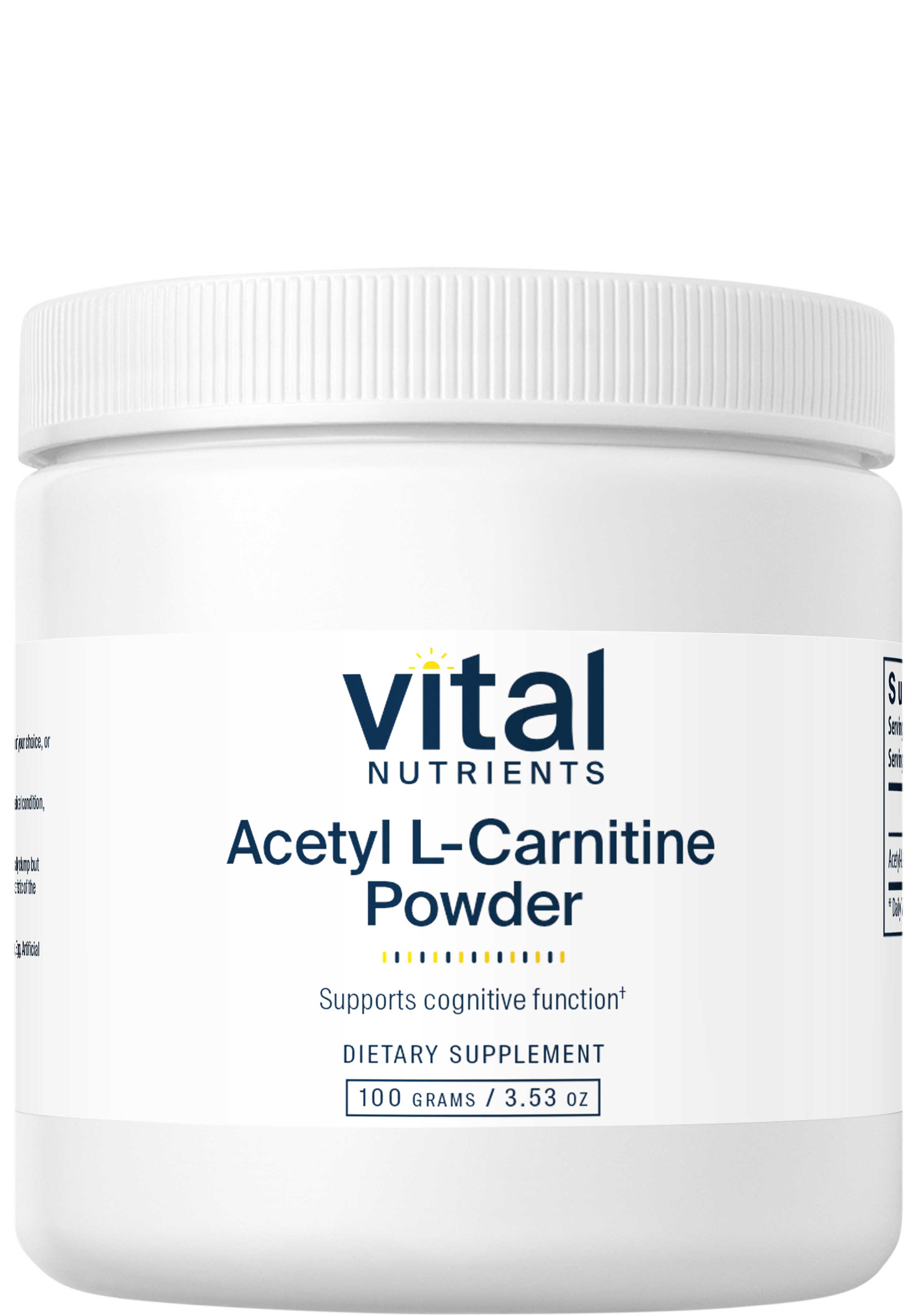 Vital Nutrients Acetyl L-Carnitine Powder Vital Nutrients Acetyl L-Carnitine Powder