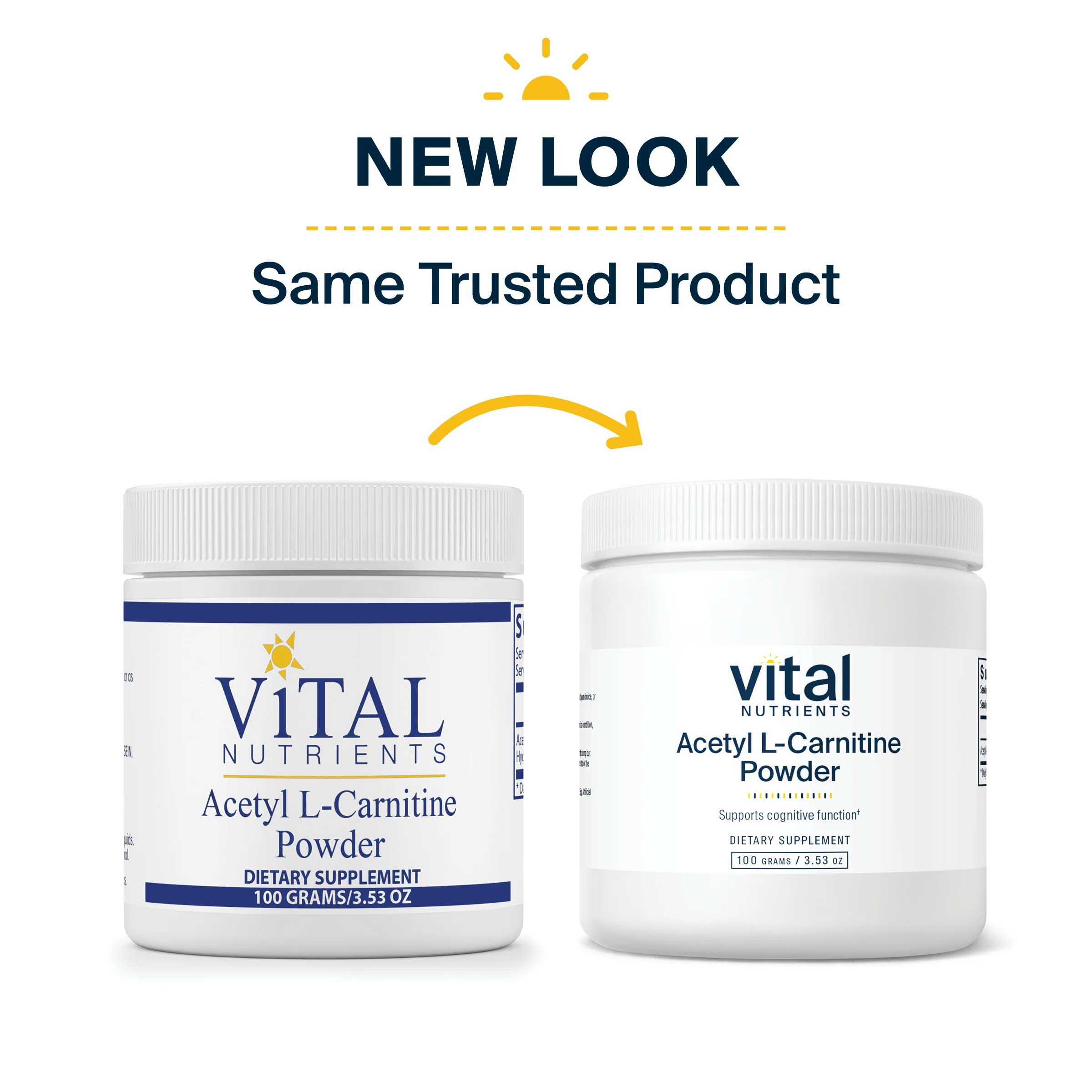 Vital Nutrients Acetyl L-Carnitine Powder New Look