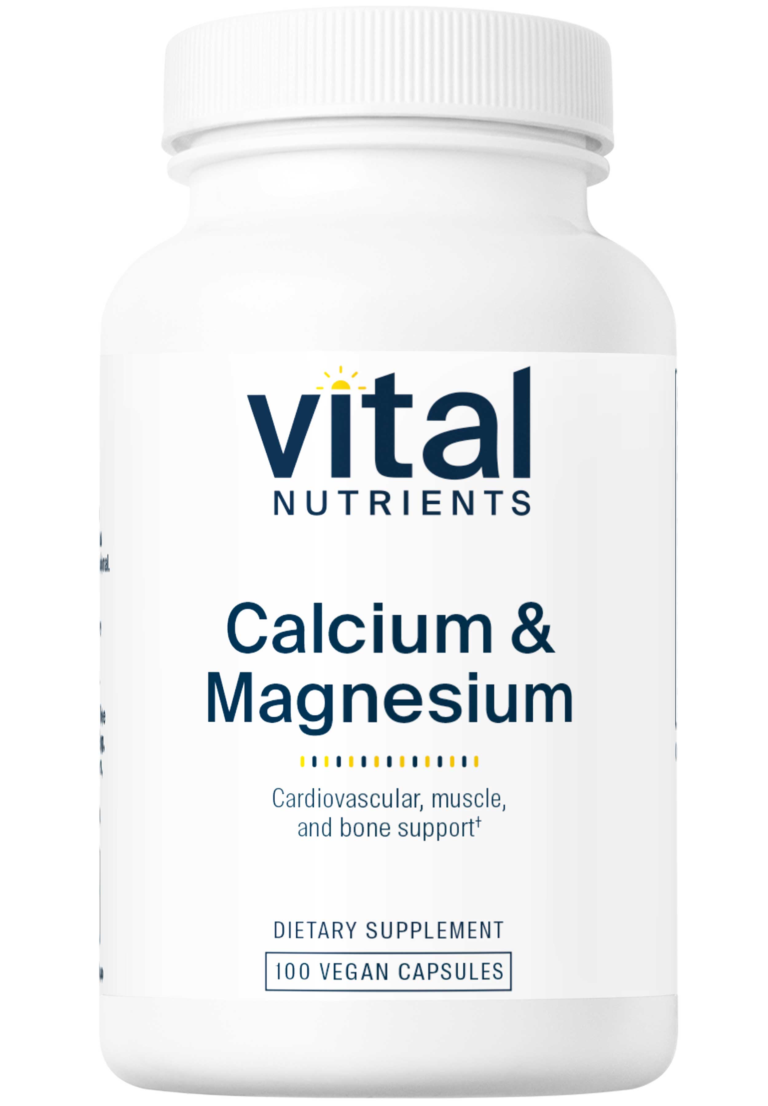 Vital Nutrients Calcium & Magnesium 225mg/75mg