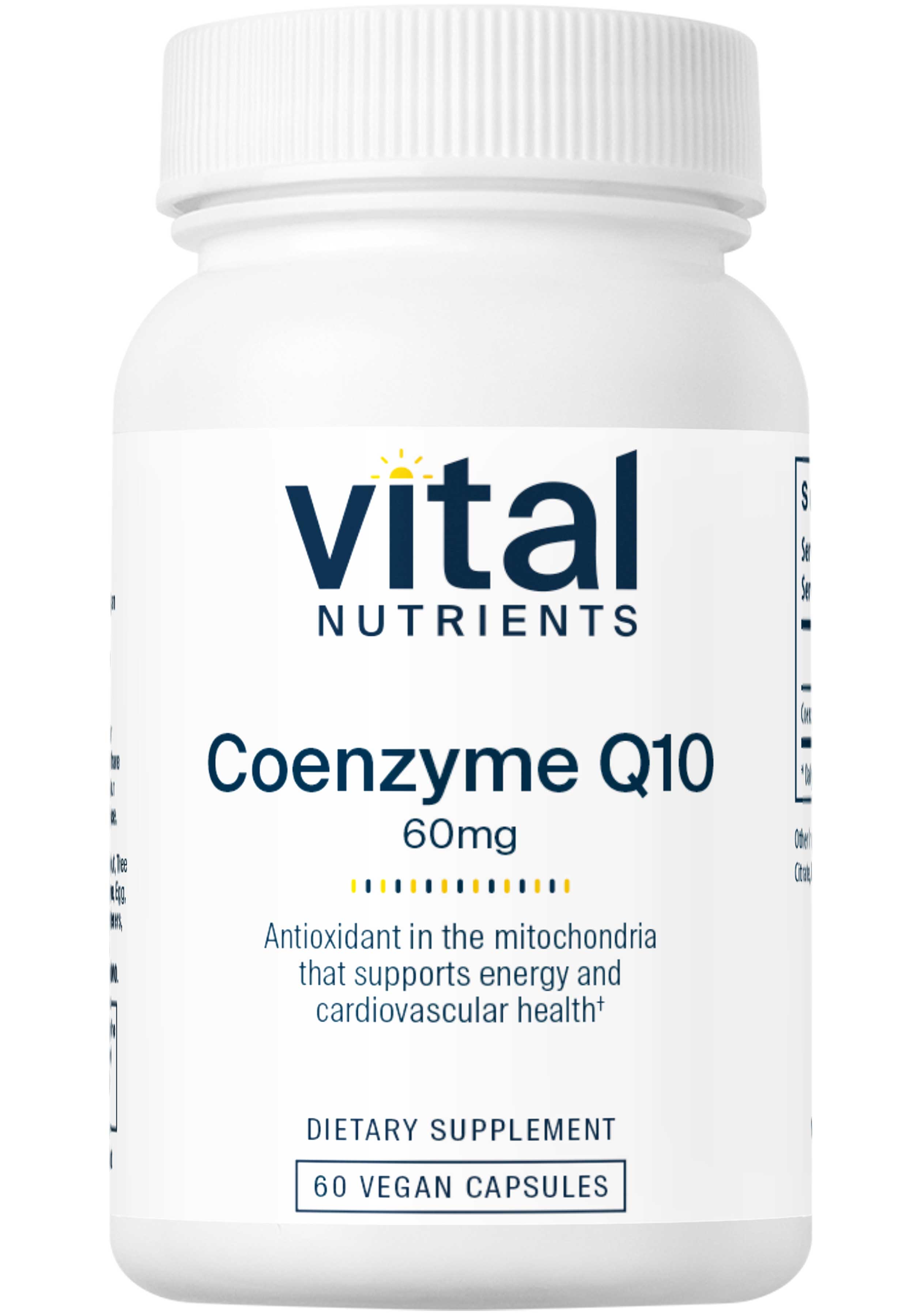 Vital Nutrients CoEnzyme Q10 60mg