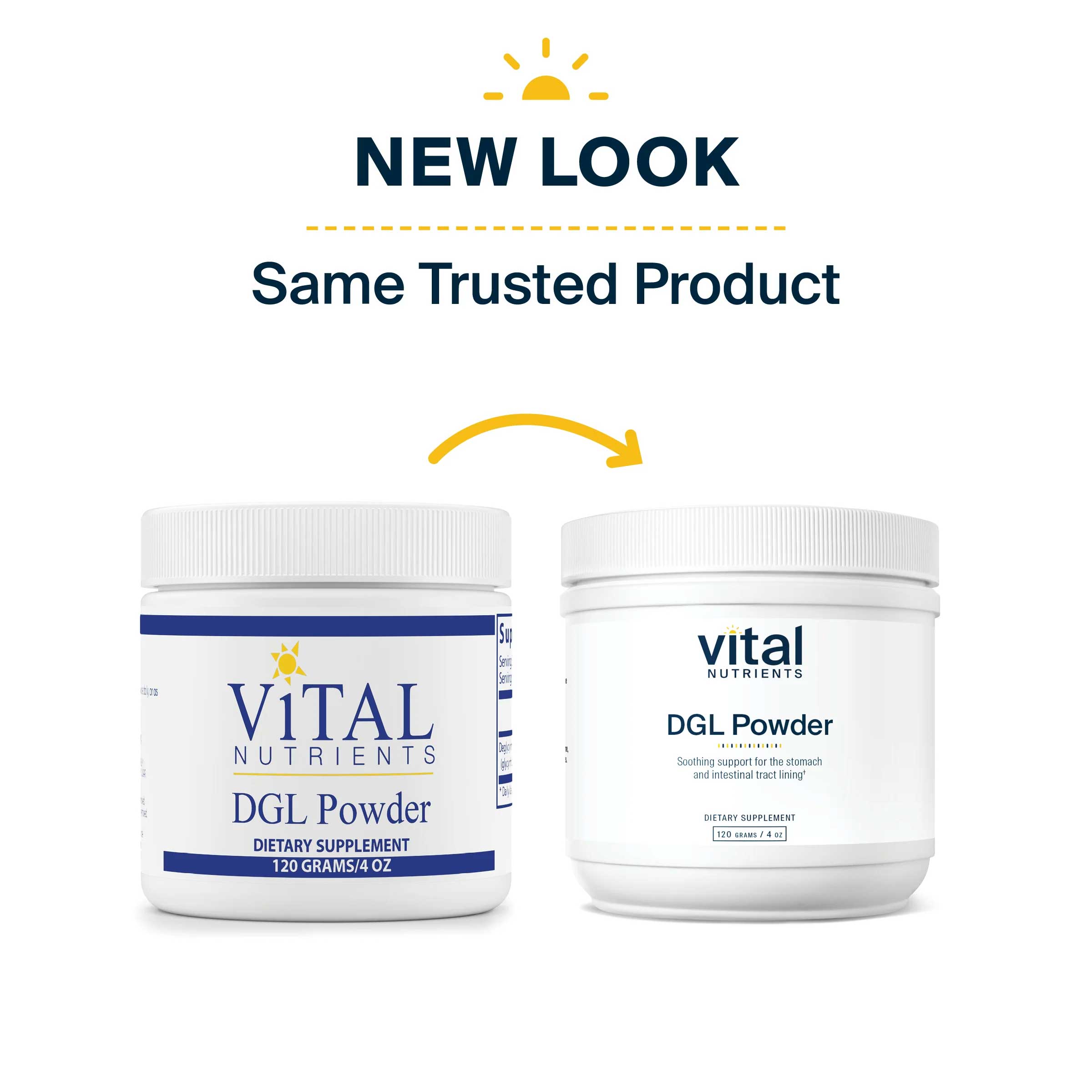Vital Nutrients DGL Powder New Look