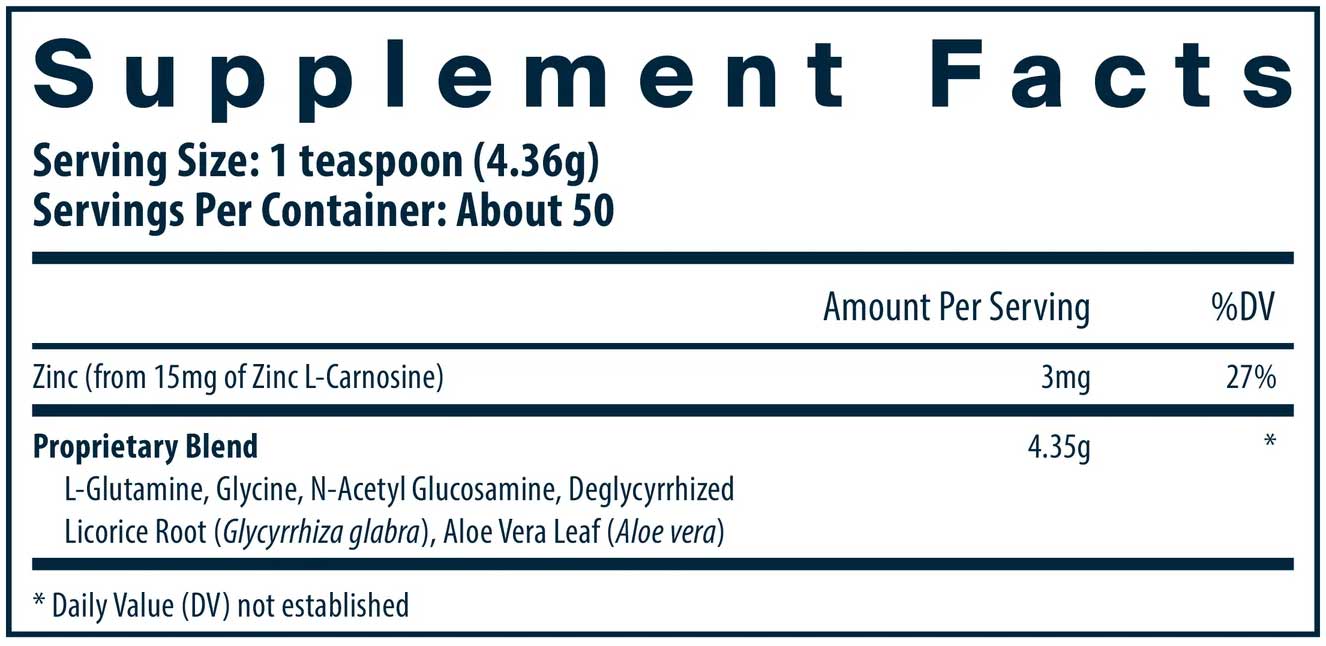 Vital Nutrients Digest Ease (Formerly Heartburn Tx) Ingredients