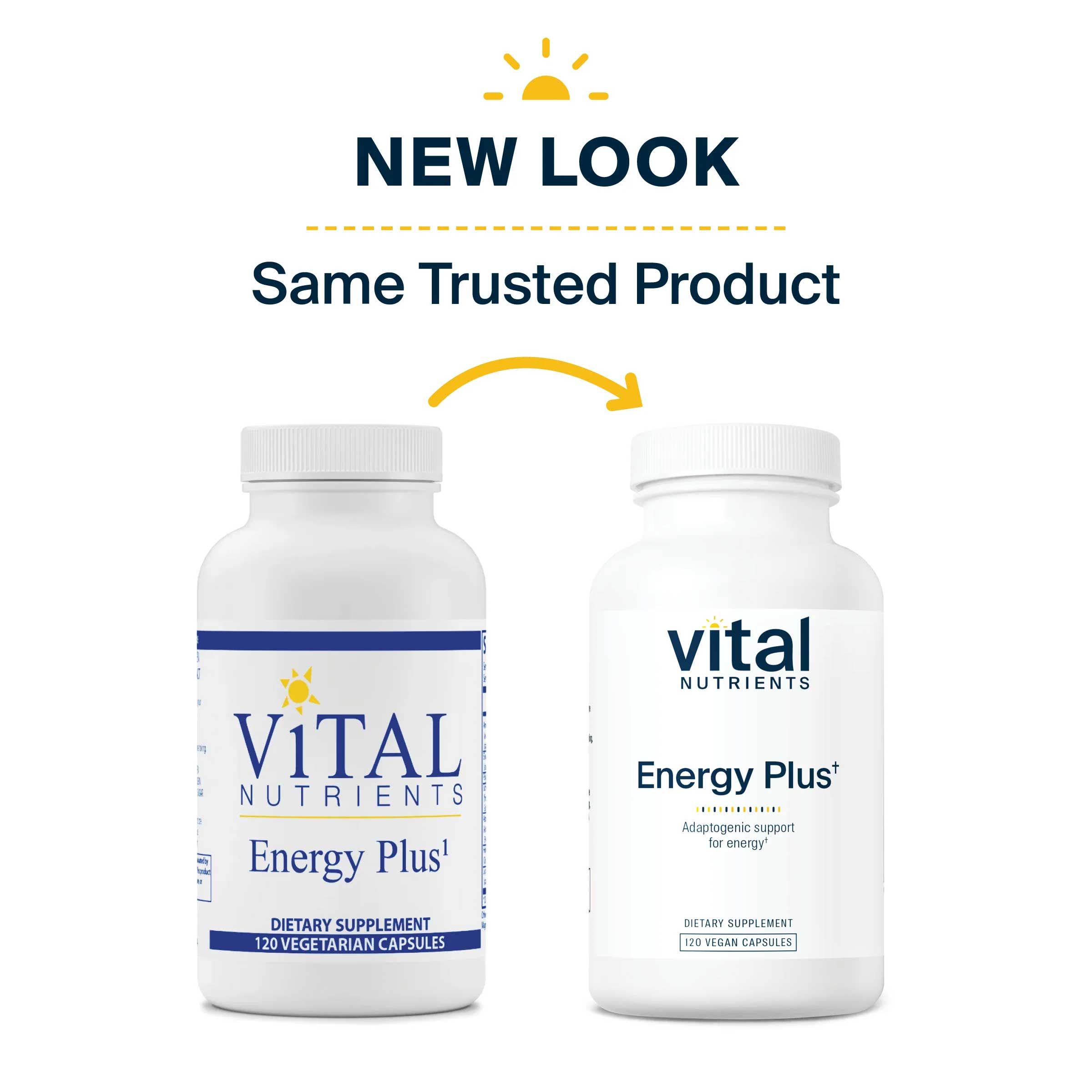 Vital Nutrients Energy Plus New Look