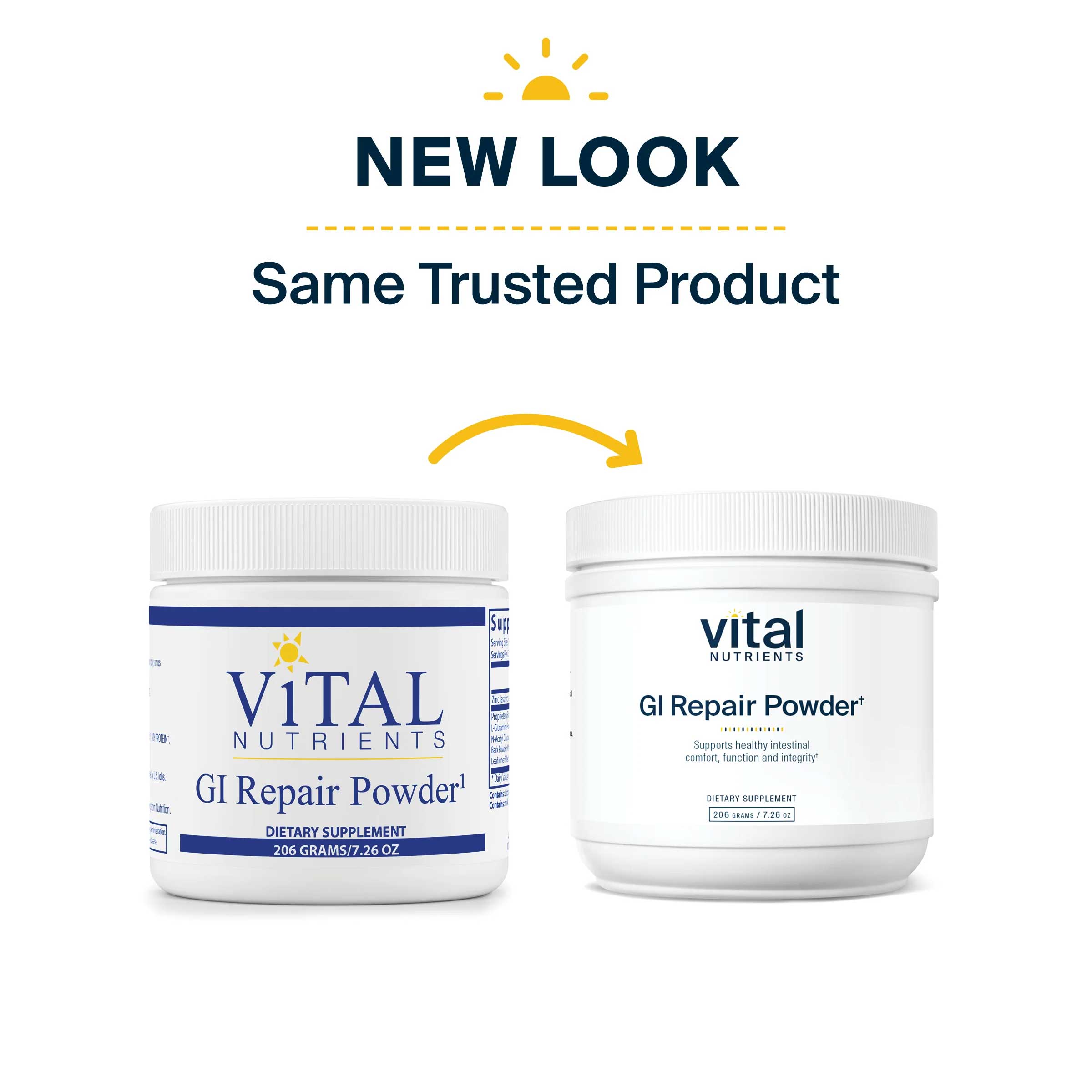 Vital Nutrients GI Repair Powder New Look