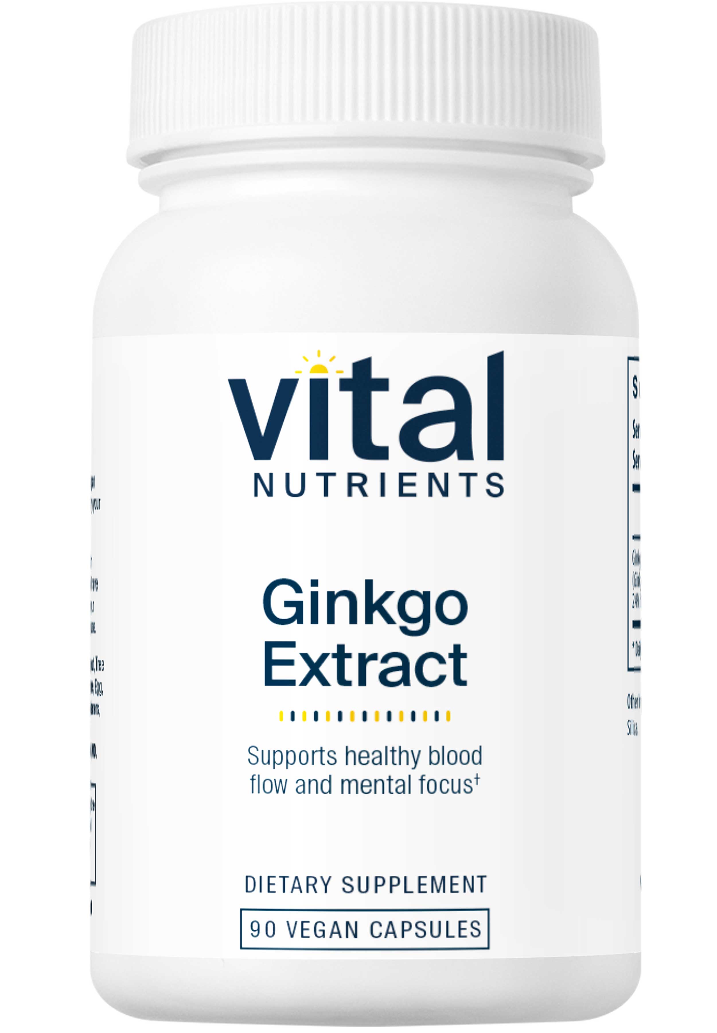 Vital Nutrients Ginkgo 50:1 Extract 80mg