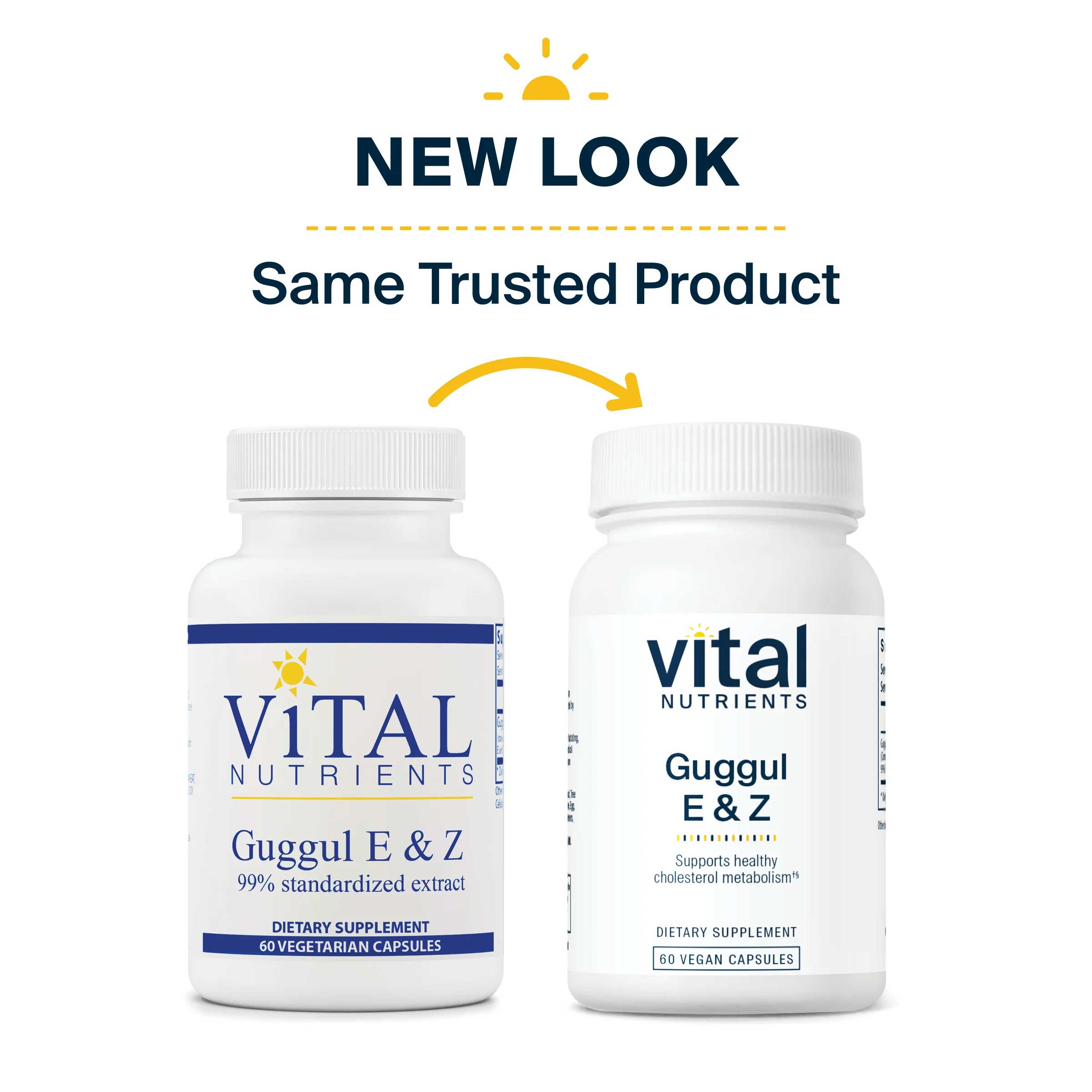 Vital Nutrients Guggul E & Z 99% New Look