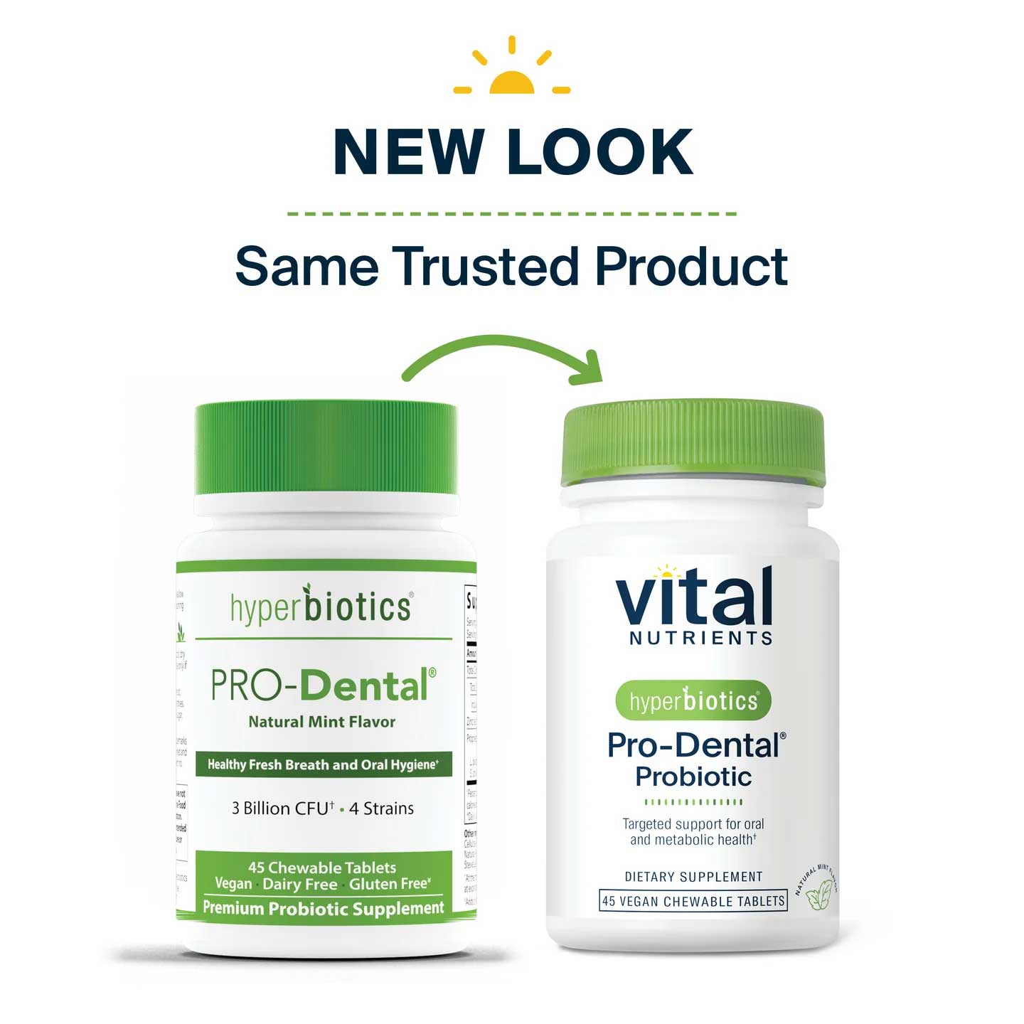 Vital Nutrients Hyperbiotics Pro-Dental Probiotic New Look