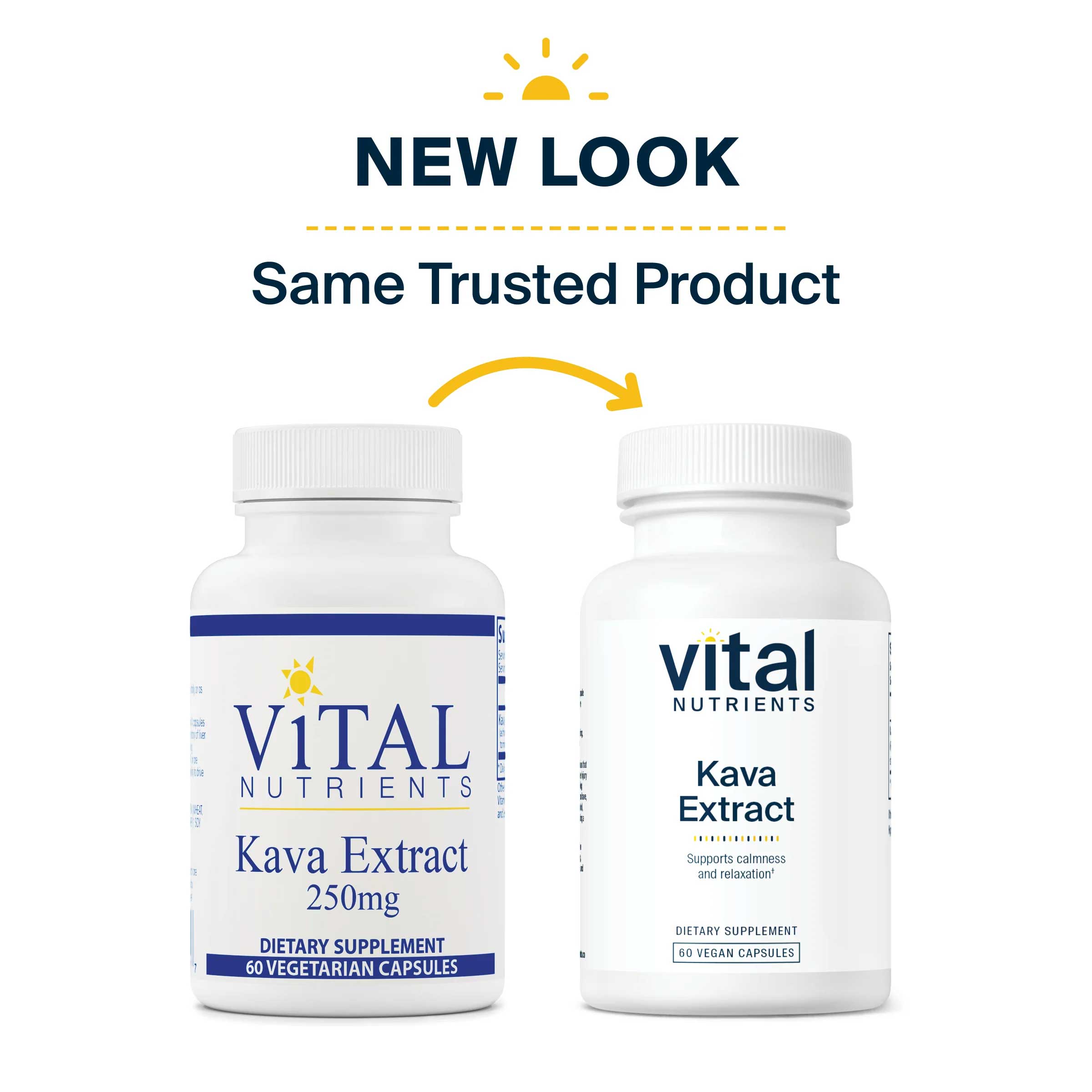 Vital Nutrients Kava Extract 250mg New Look