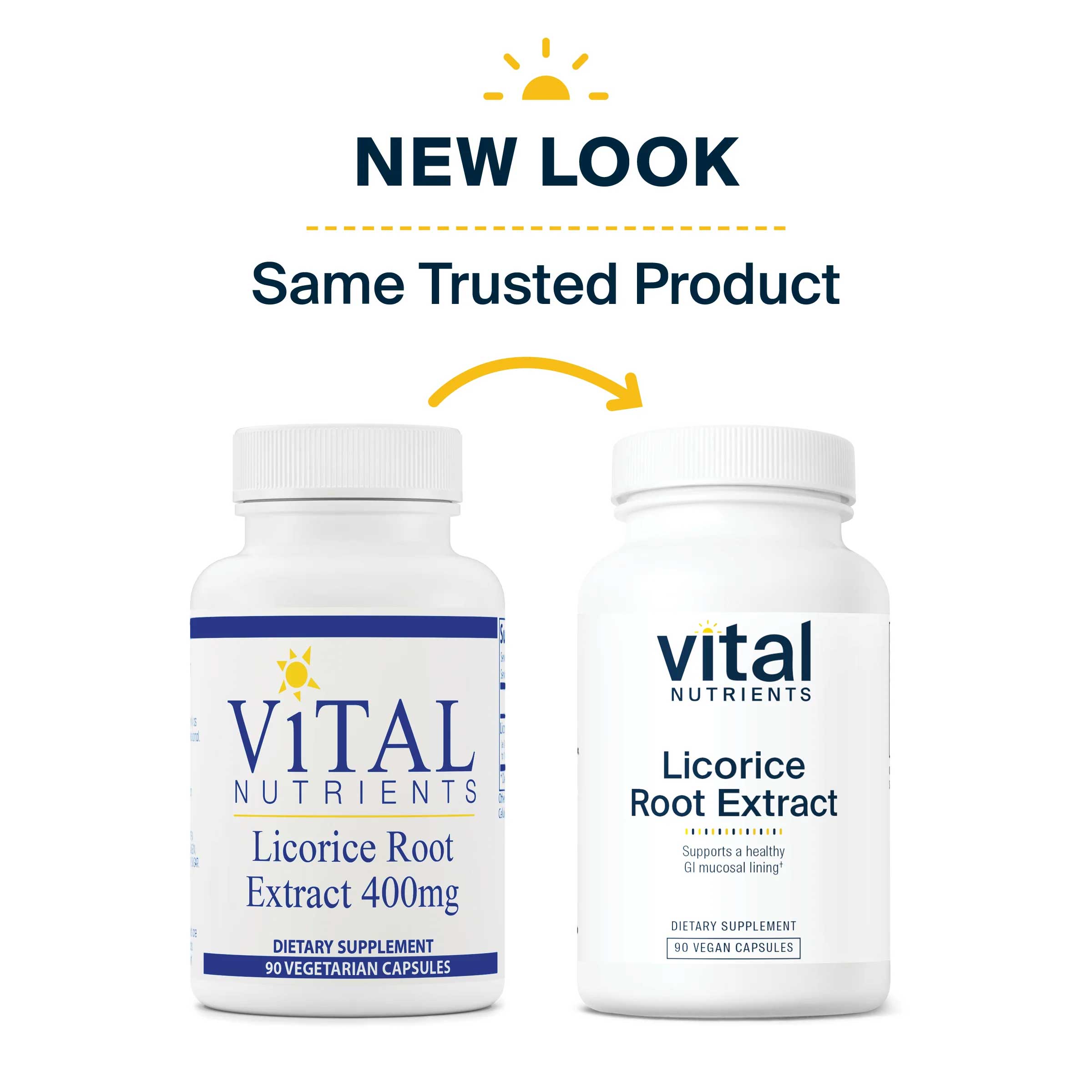 Vital Nutrients Licorice Root Extract 400mg New Look
