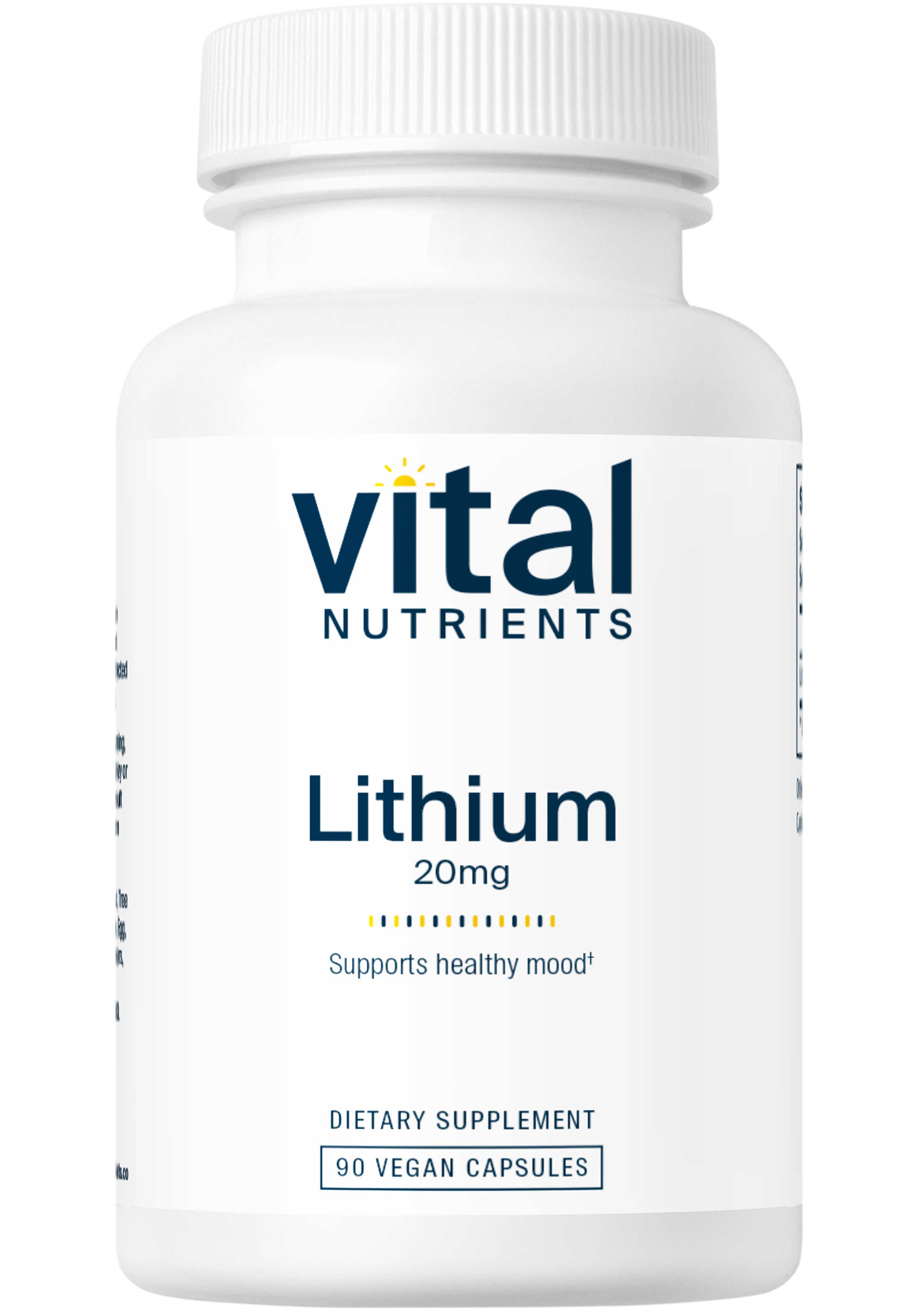 Vital Nutrients Lithium (orotate) 20mg