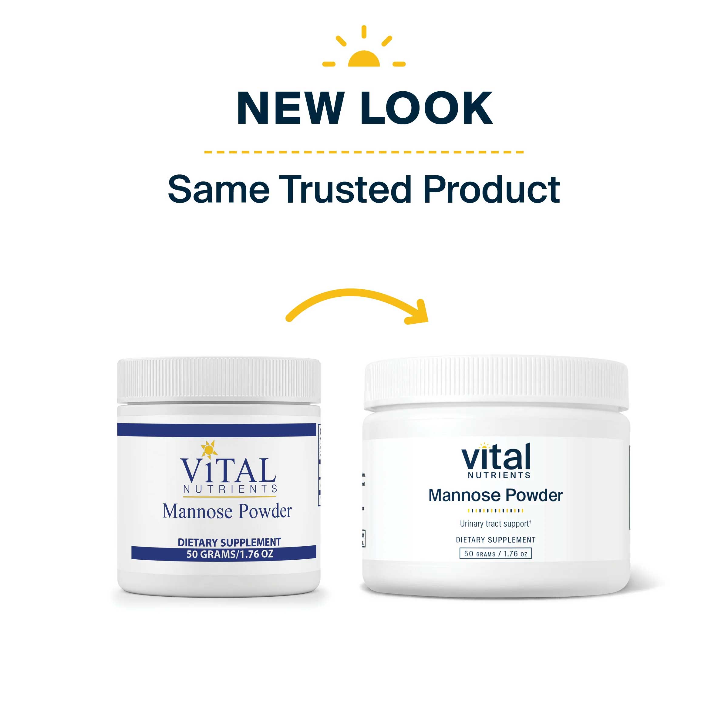 Vital Nutrients Mannose Powder New Look