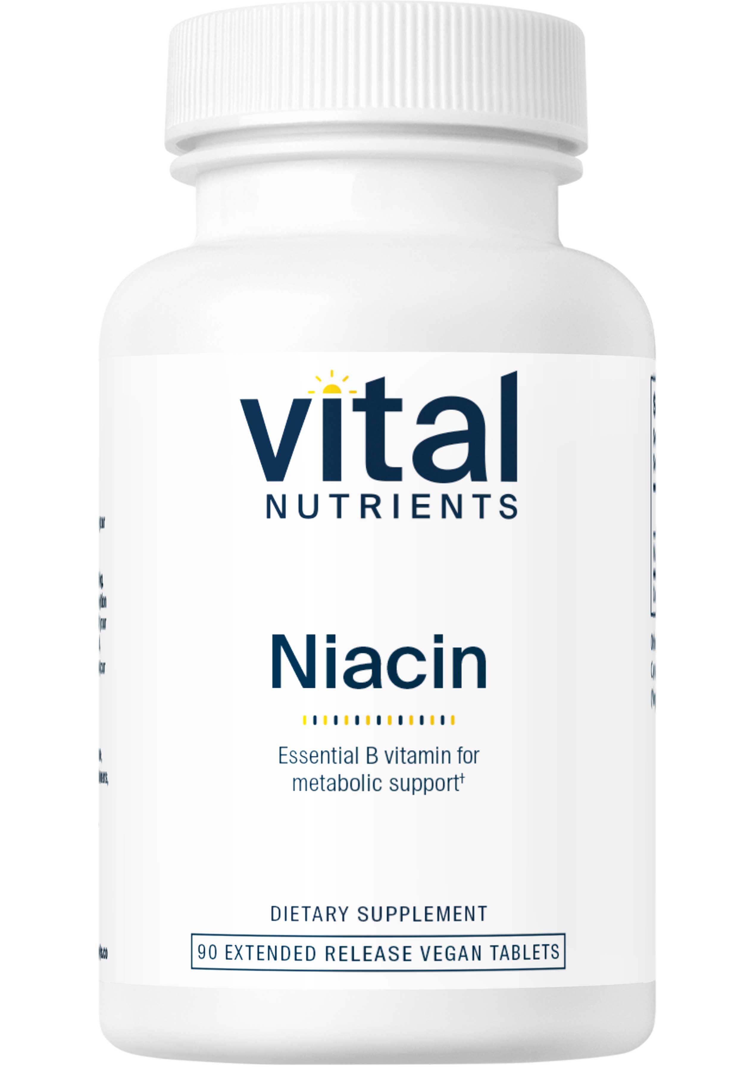 Vital Nutrients Niacin 500mg