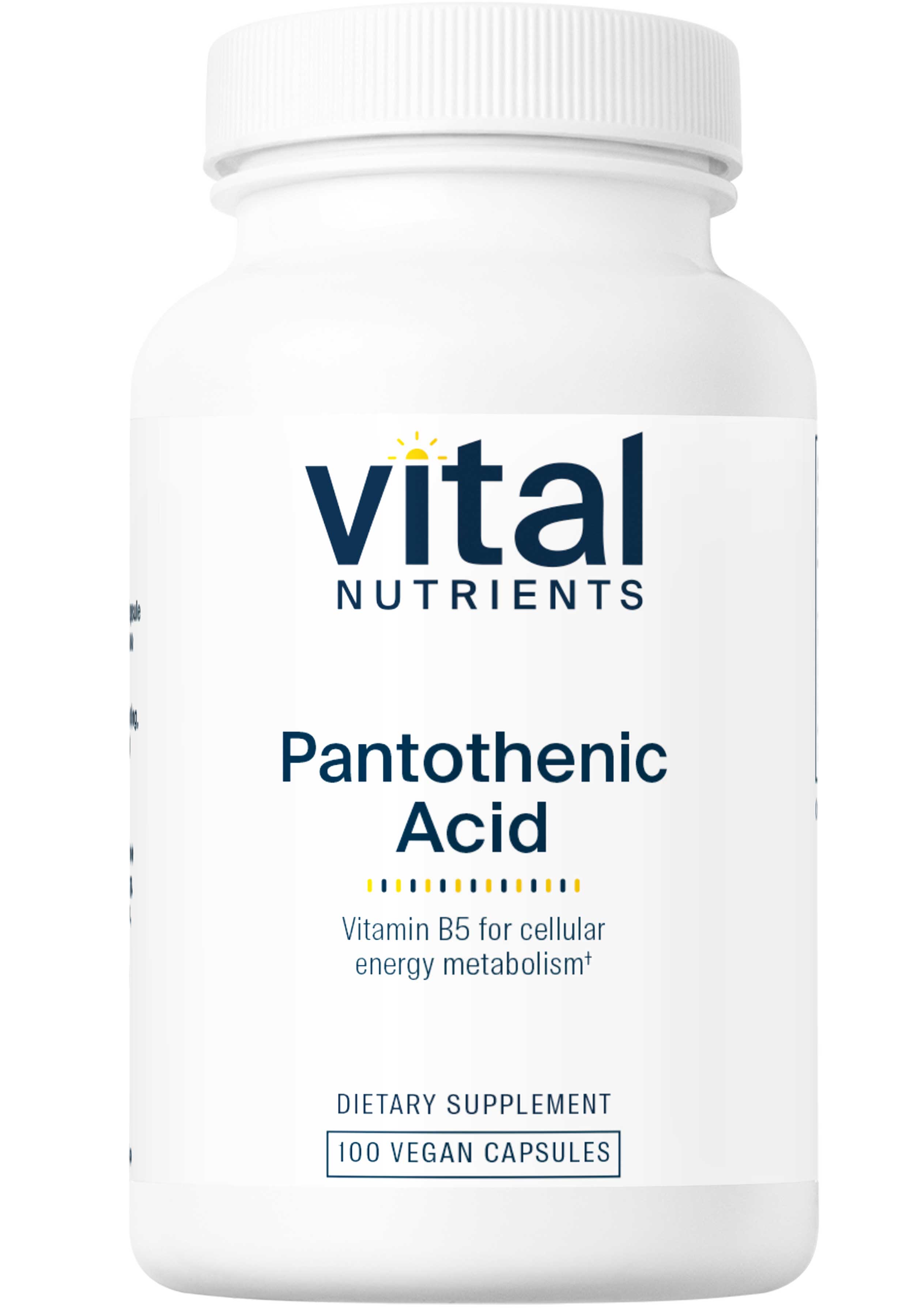 Vital Nutrients Pantothenic Acid 500mg