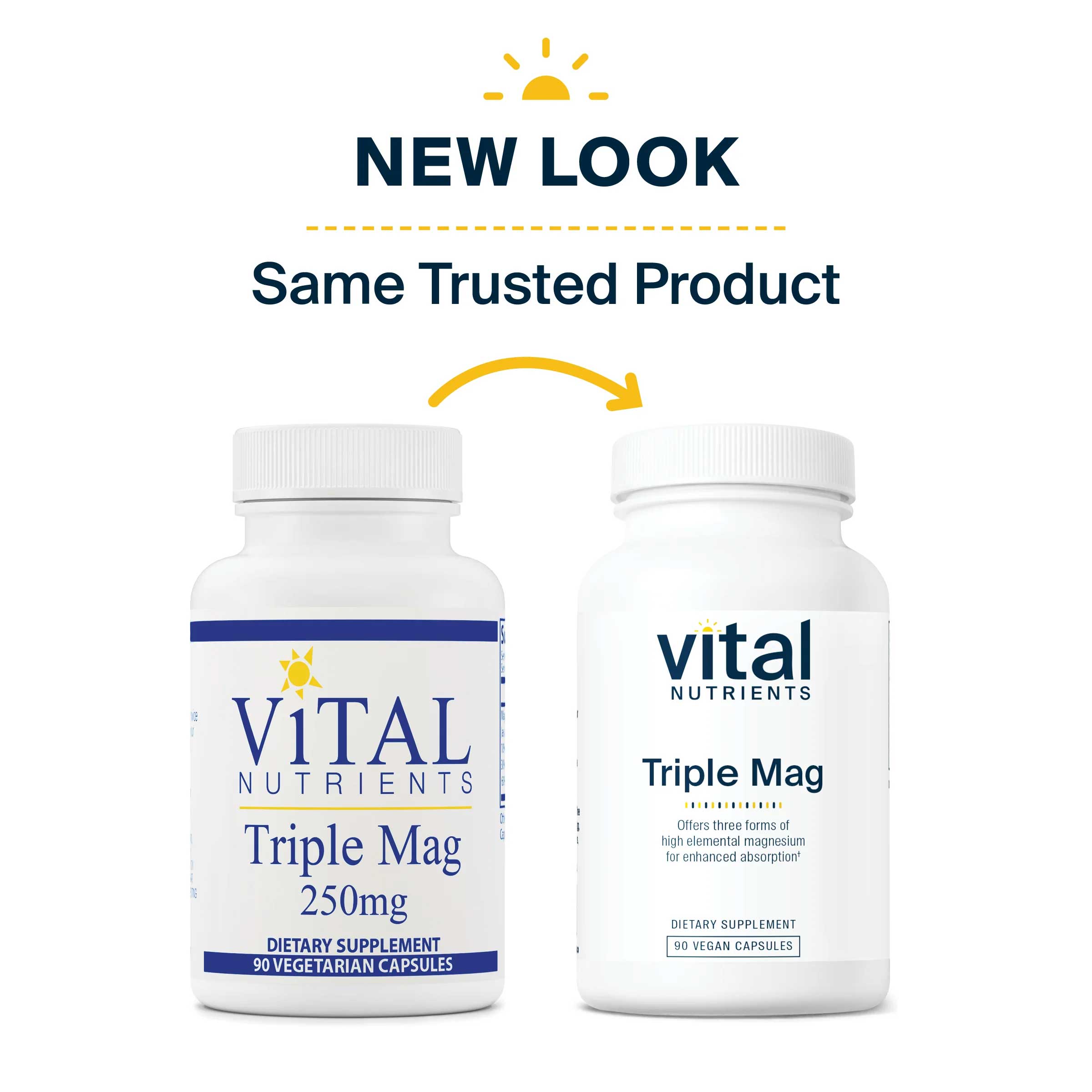 Vital Nutrients Triple Mag New Look