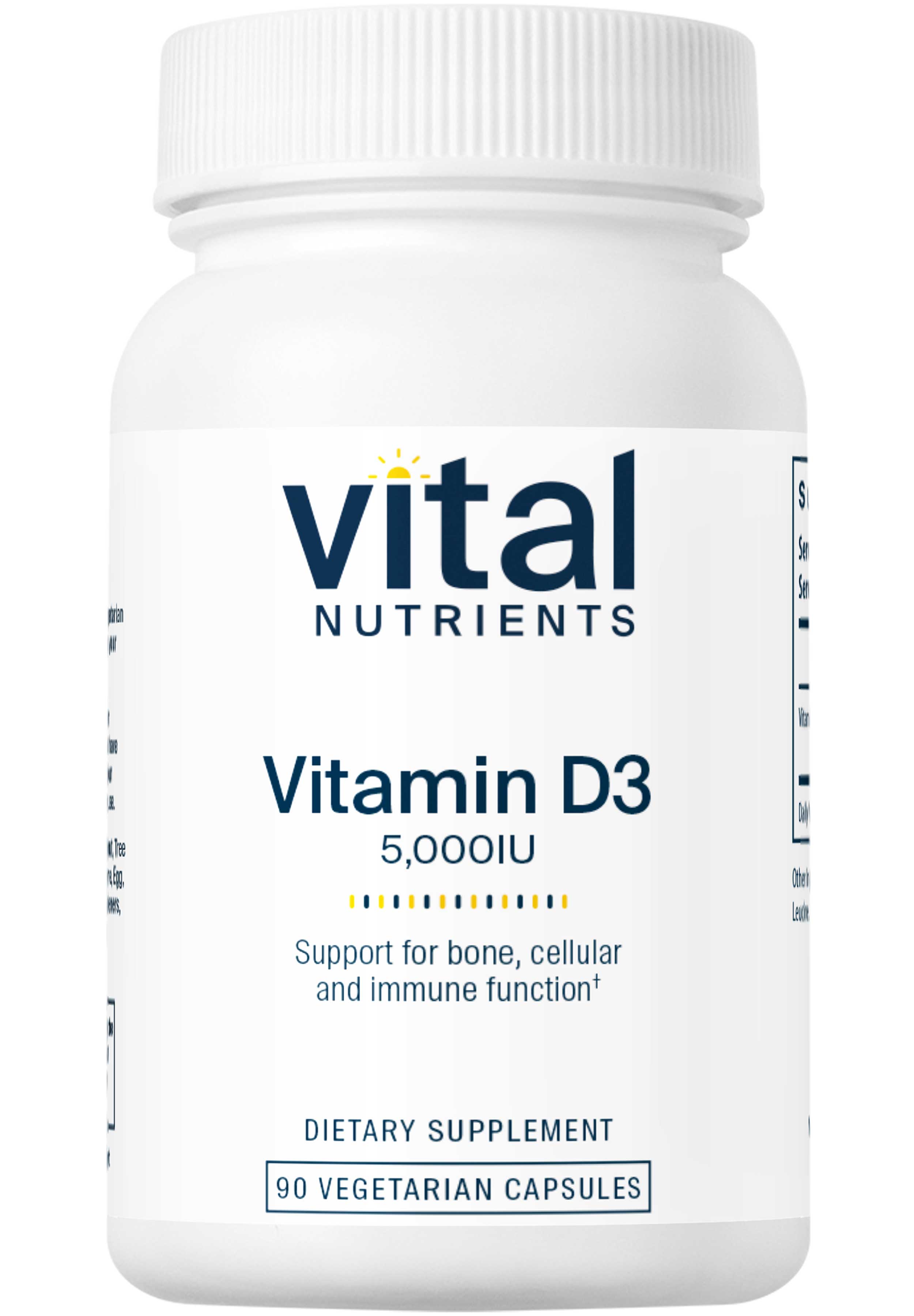 Vital Nutrients Vitamin D3 5000 IU