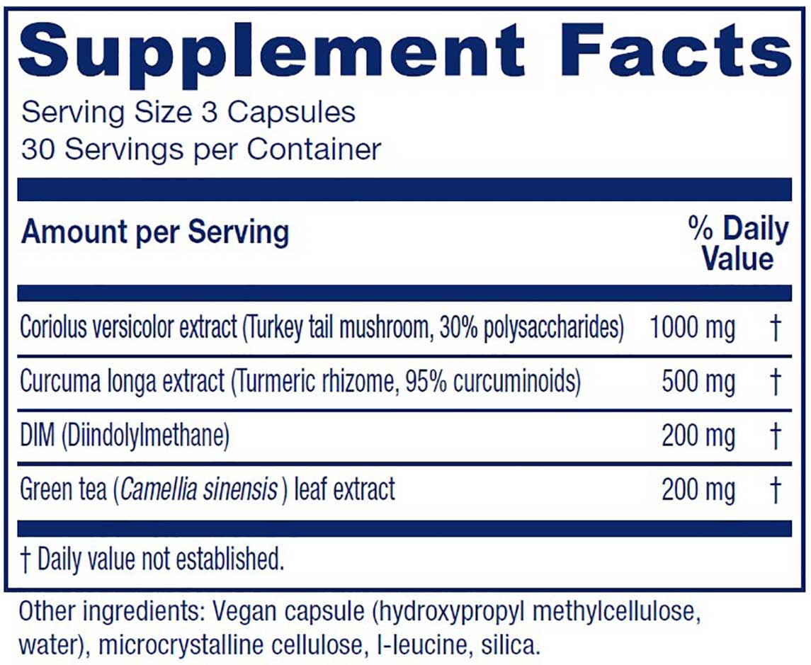 Vitanica CCDG Blend Ingredients