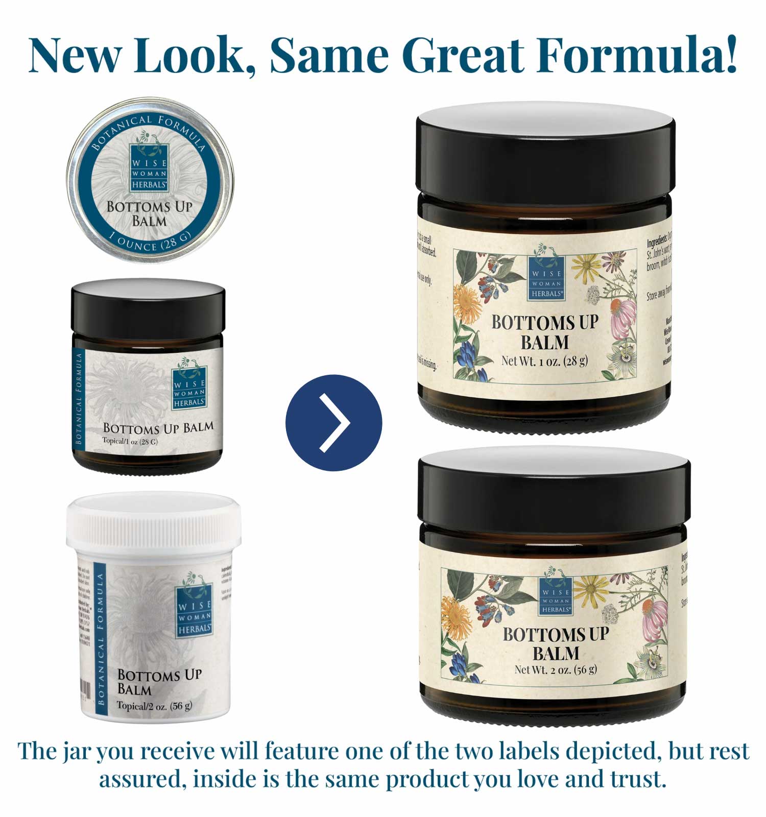 Wise Woman Herbals Bottoms Up Balm New Look