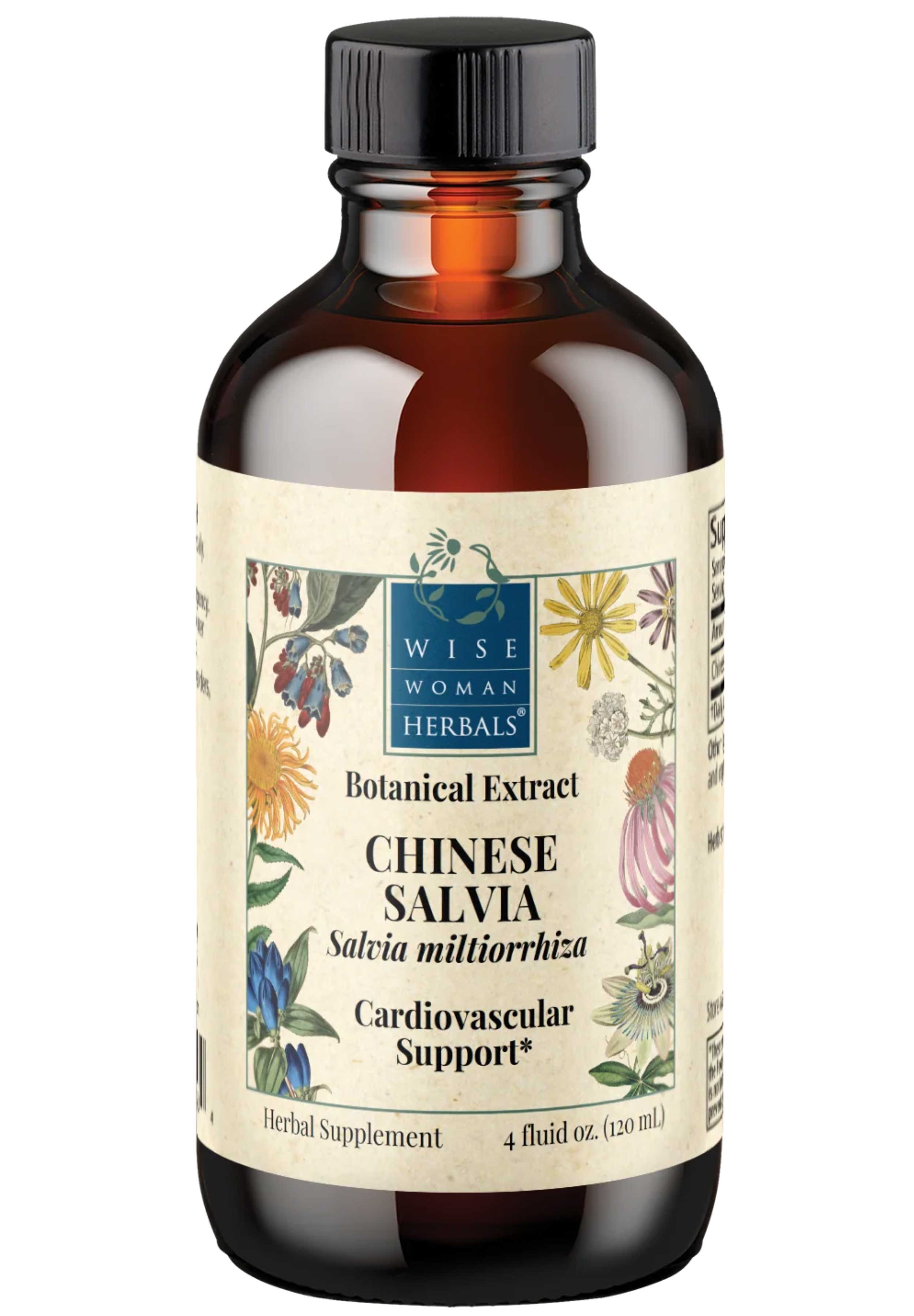 Wise Woman Herbals Chinese Salvia (Formerly Salvia Miltiorrhiza Dan Shen/Red Sage)
