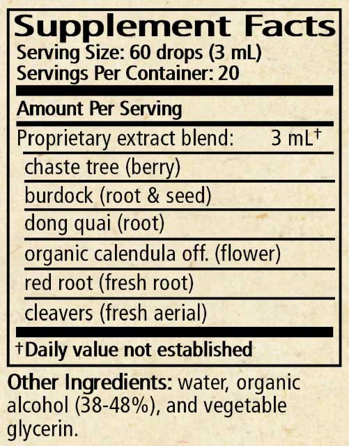 Wise Woman Herbals Female Tonic Ingredients