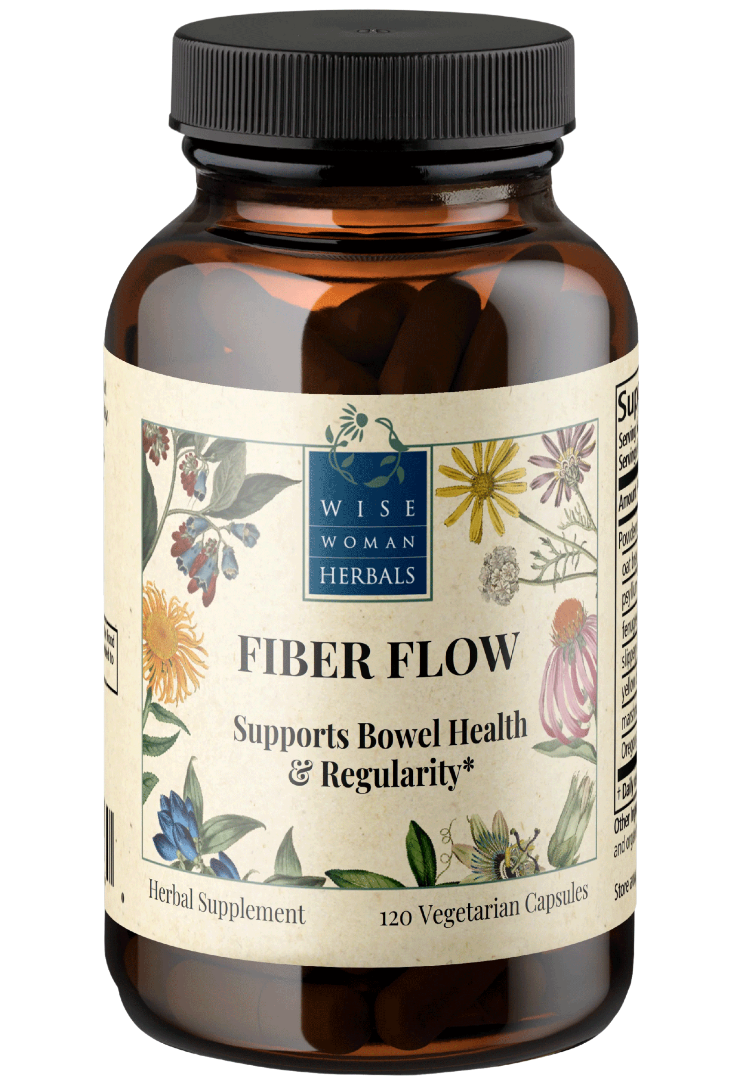 Wise Woman Herbals Fiber Flow Capsules