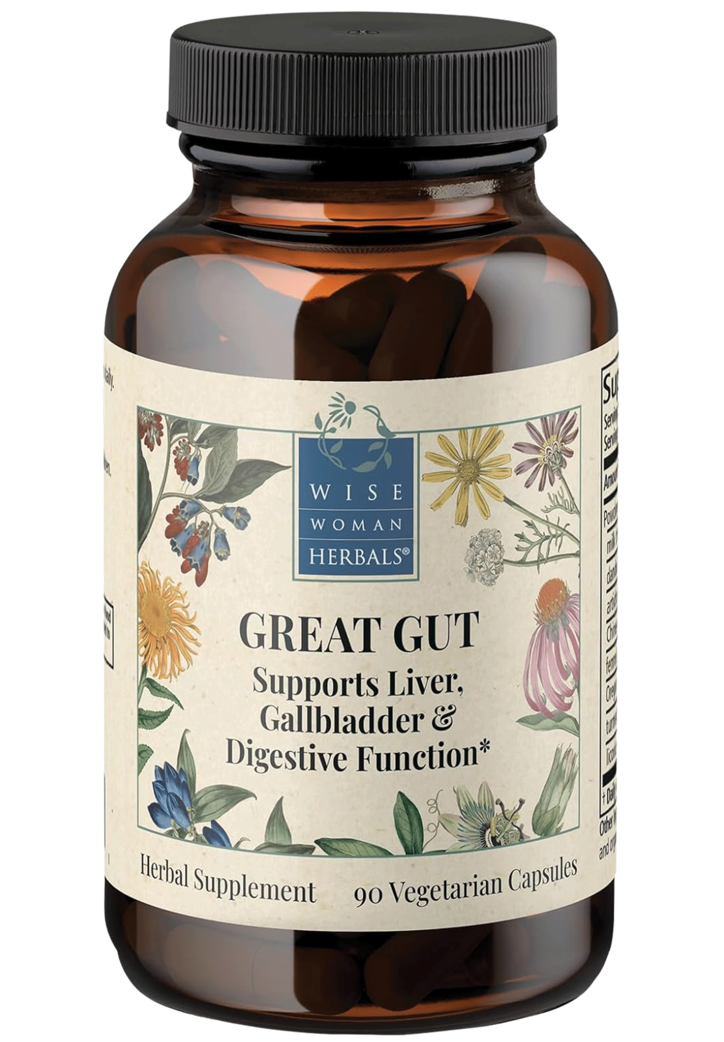 Wise Woman Herbals Great Gut (Formerly Hepacaps)
