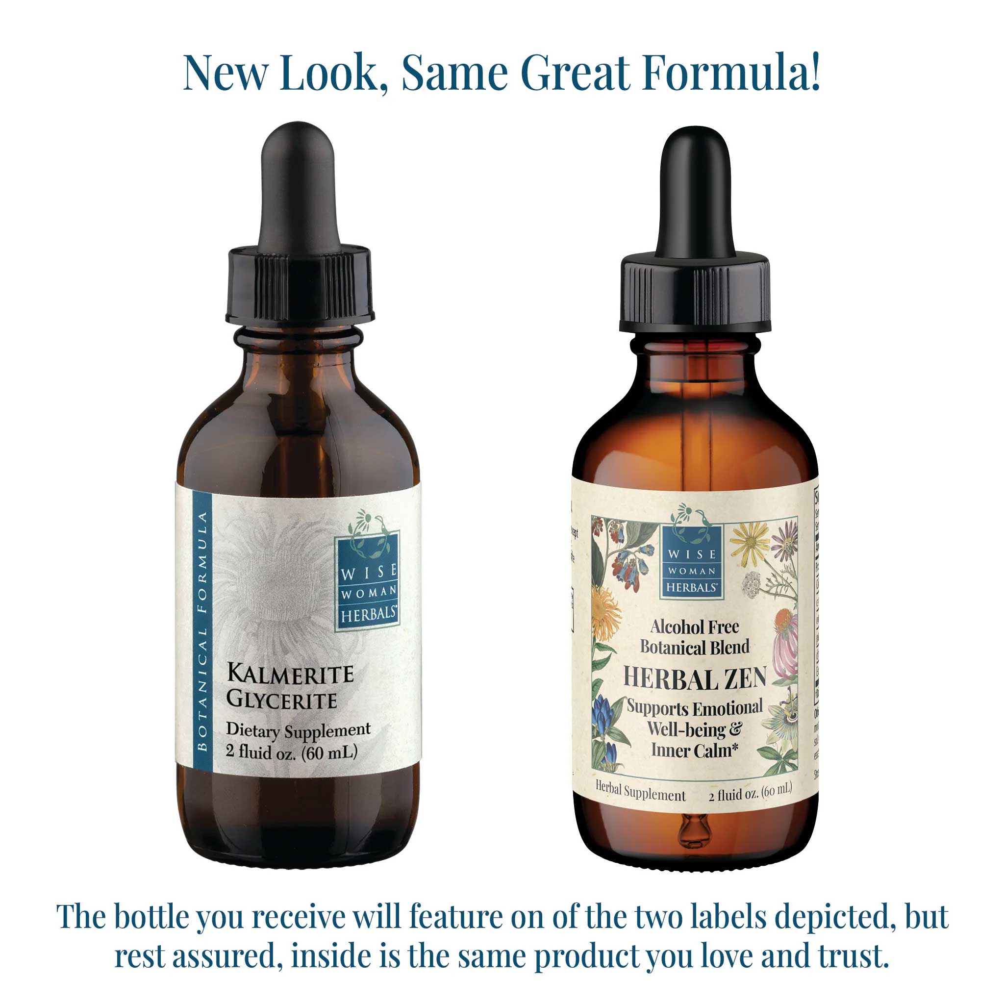 Wise Woman Herbals Herbal Zen (Formerly Kalmerite Glycerite) New Look