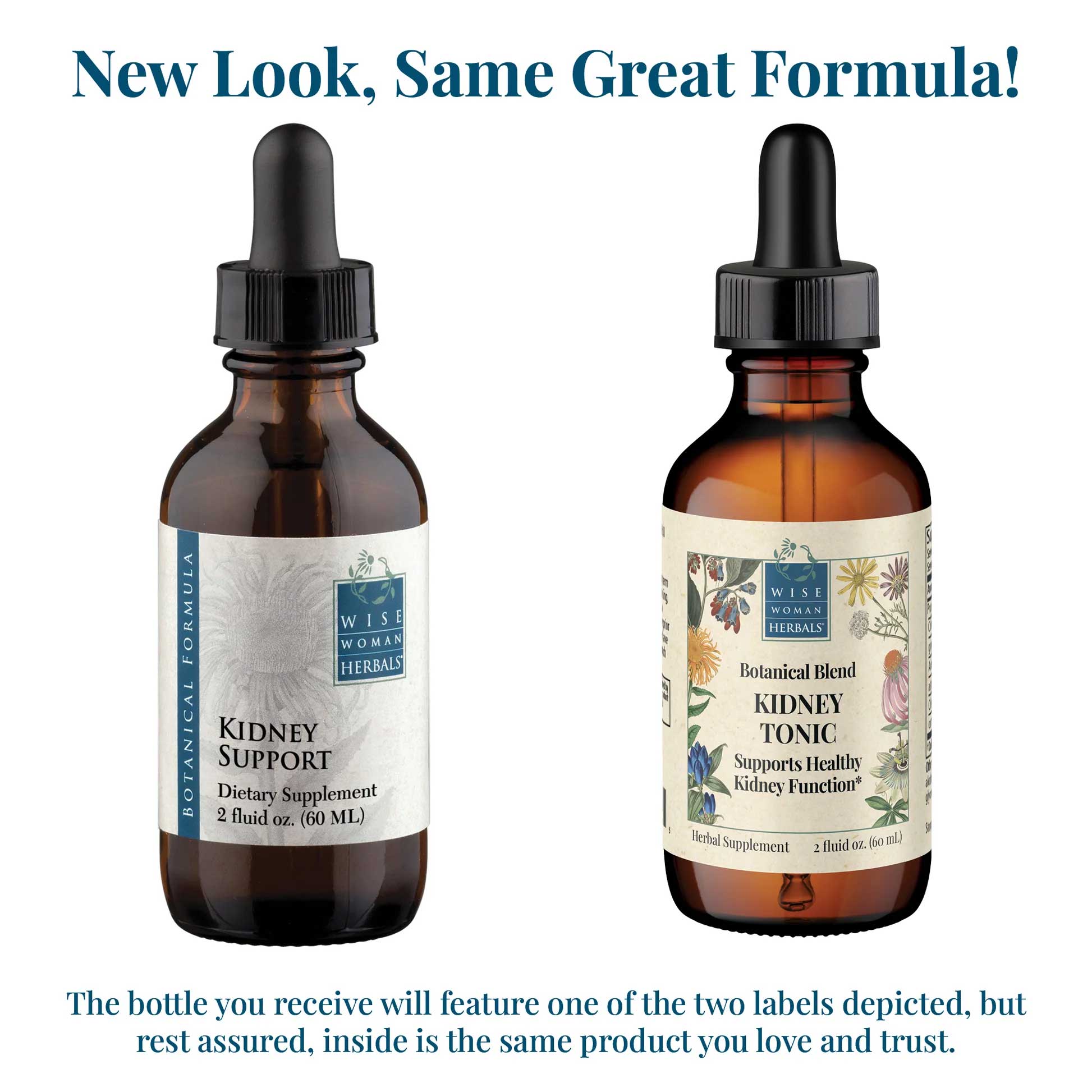 Wise Woman Herbals Kidney Tonic (Formerly Kidney Support) New Look